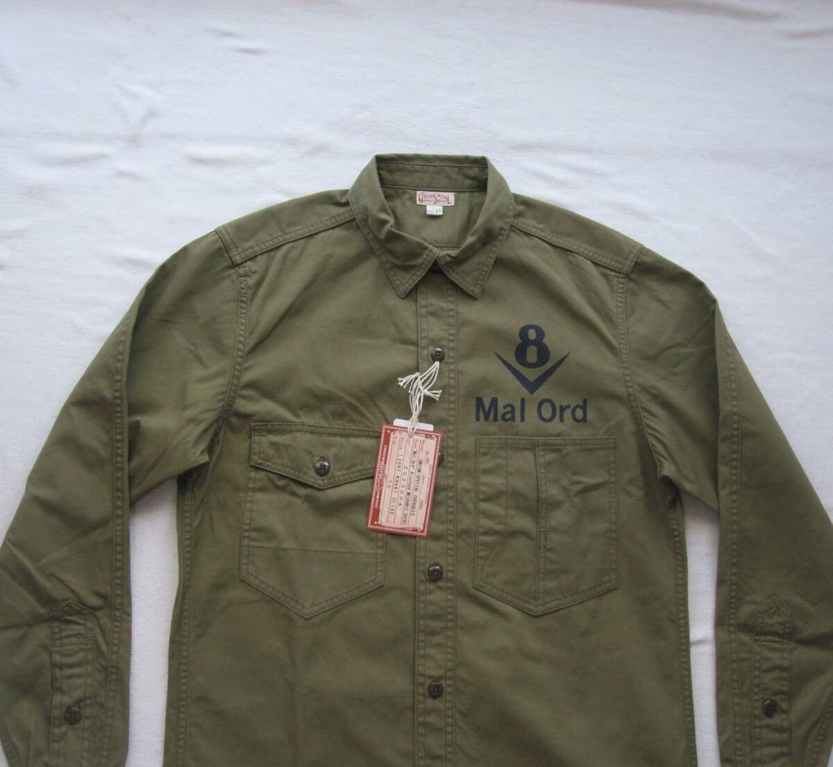 Freewheelers “Mal Ord” Blystone MECHANIC SHIRT 15 Size US M / EU 48-50 / 2 - 6 Thumbnail