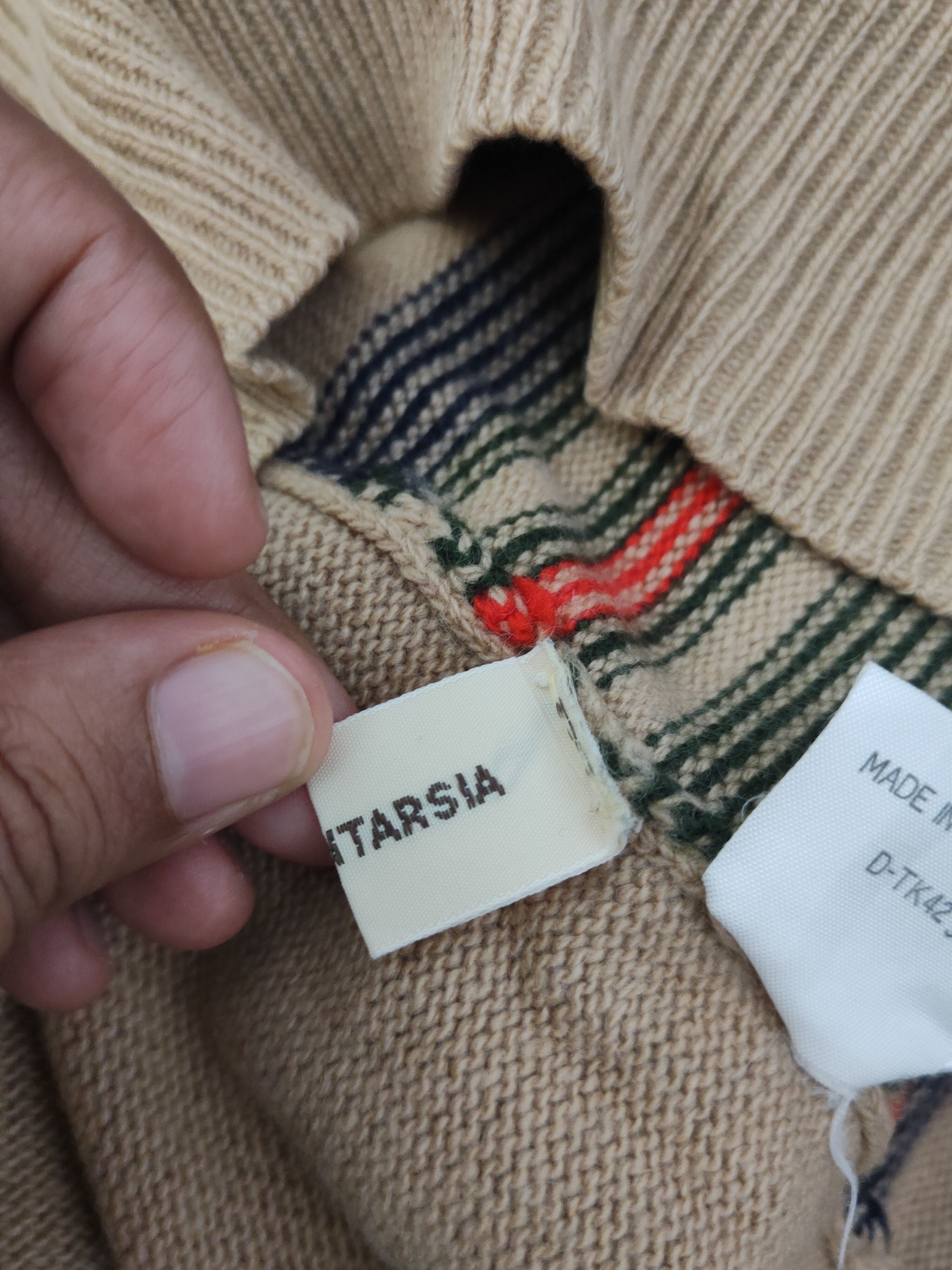 Barrie × Homespun Knitwear × Vintage Barrie for Maruman Brown Knitwear Sweatshirts #W1082 Size L / US 10 / IT 46 - 12 Thumbnail