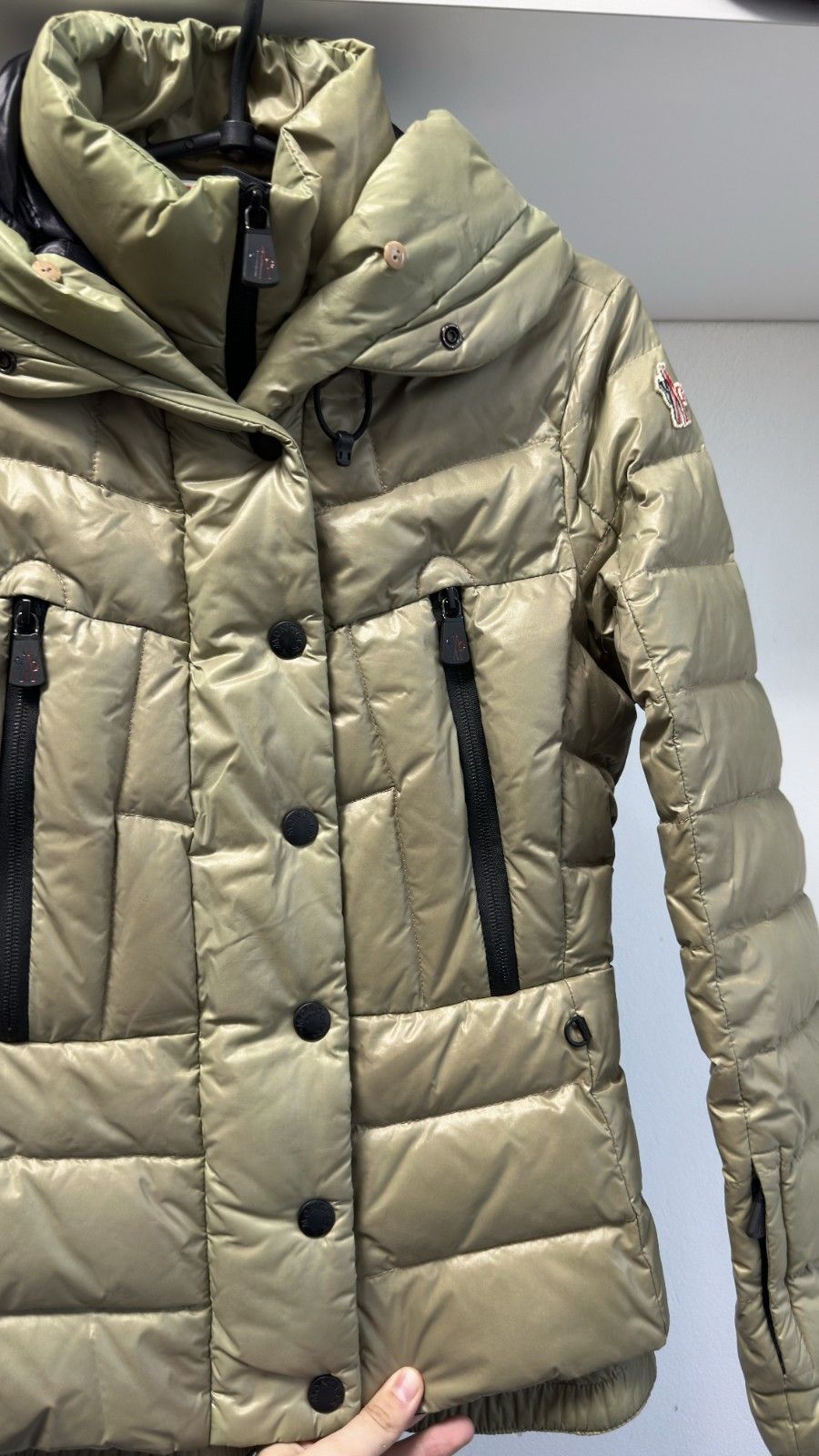 Moncler Grenoble Moncler Grenoble Bever Giubbotto Women's Ski Green Jacket Size S / US 4 / IT 40 - 9 Thumbnail