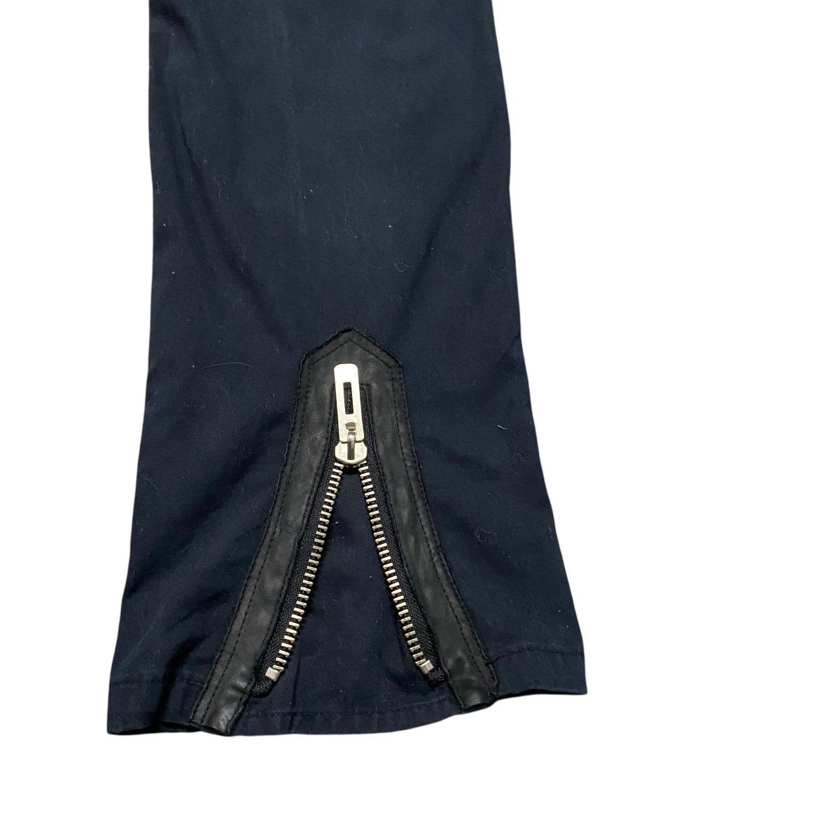 If Six Was Nine BLUTTENBLATT Leather Trimmed Cargo Pants Size US 33 - 16 Thumbnail