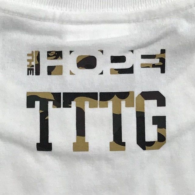 Bape BAPE × Yellow Bucks Necklace College logo T-shirt APE Size US XL / EU 56 / 4 - 5 Thumbnail