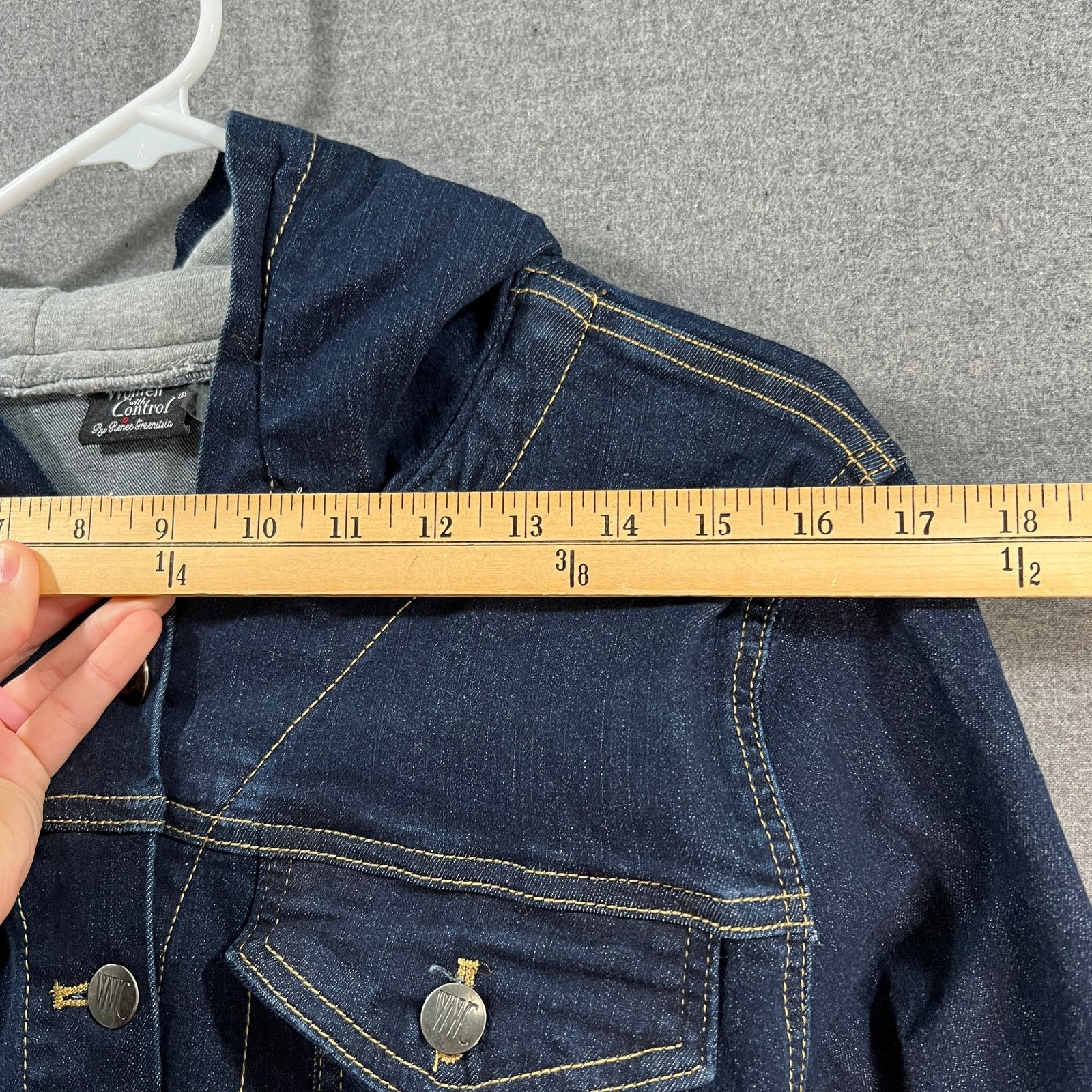 Other Women with Control My Denim Jacket Size M / US 6-8 / IT 42-44 - 10 Thumbnail