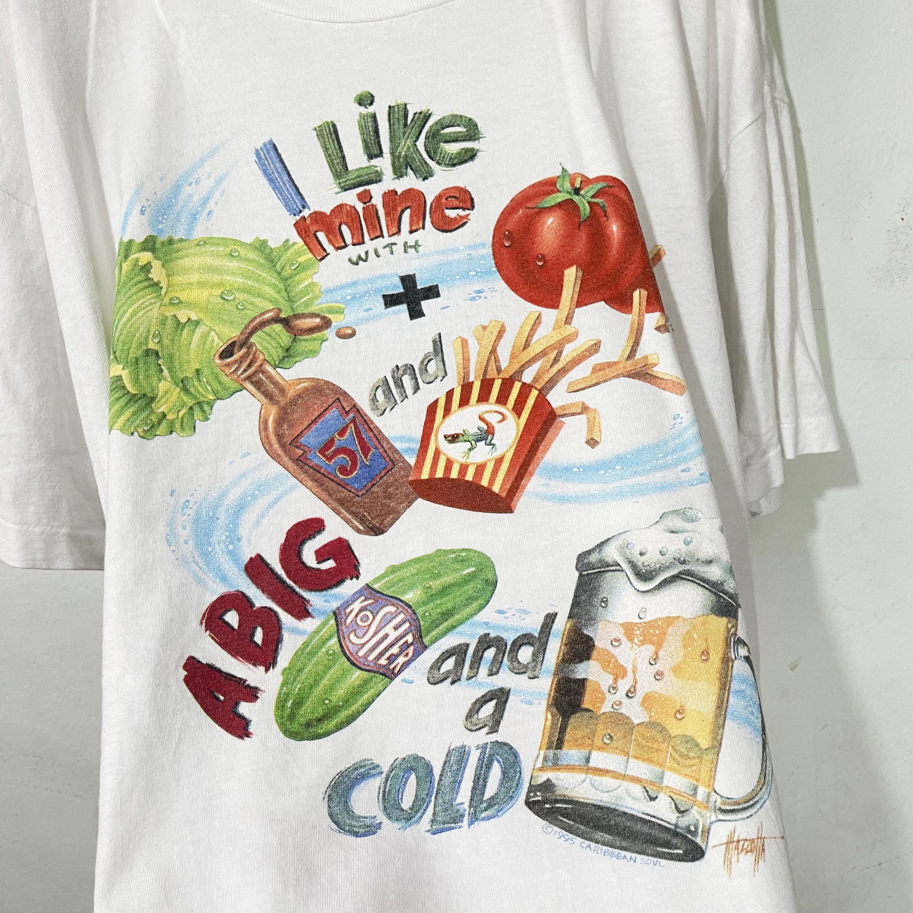 Vintage Vintage 1995 Caribbean Soul Tropical T-Shirt Size US XL / EU 56 / 4 - 5 Thumbnail