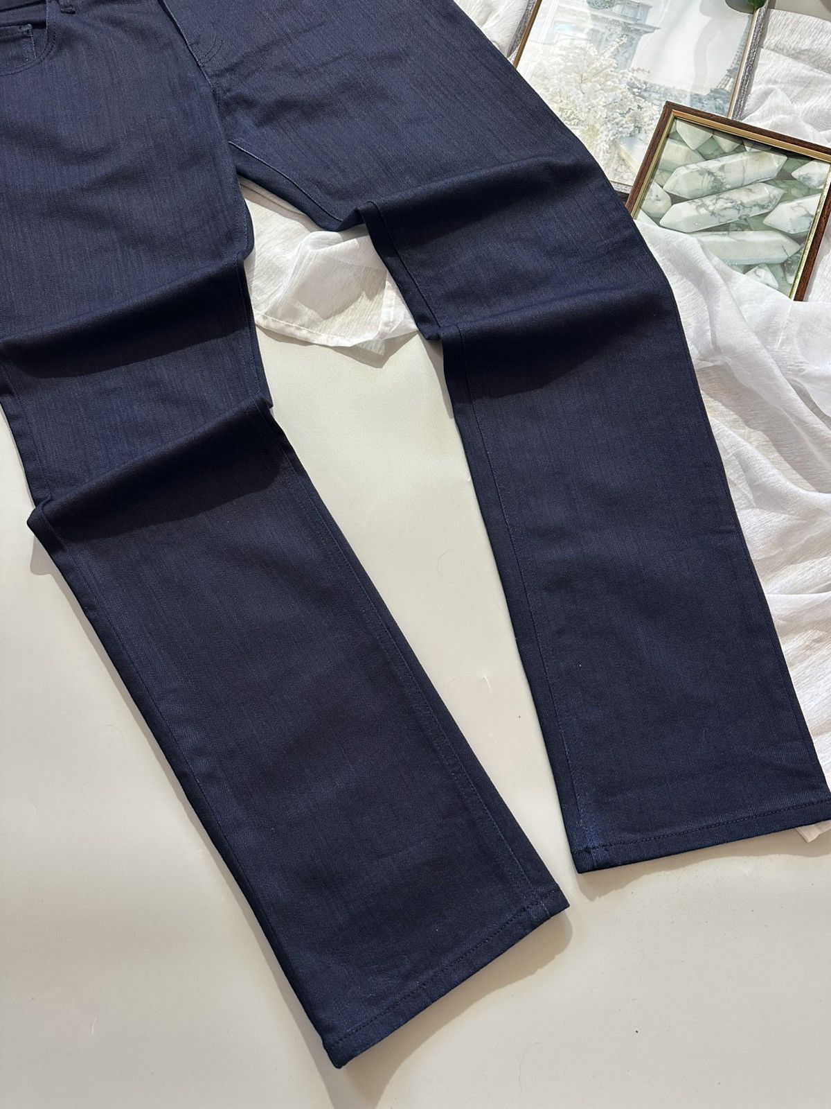 Prada Denim Jeans Prada Milano Dark Indigo Blue Navy Indigo Size US 34 / EU 50 - 8 Thumbnail