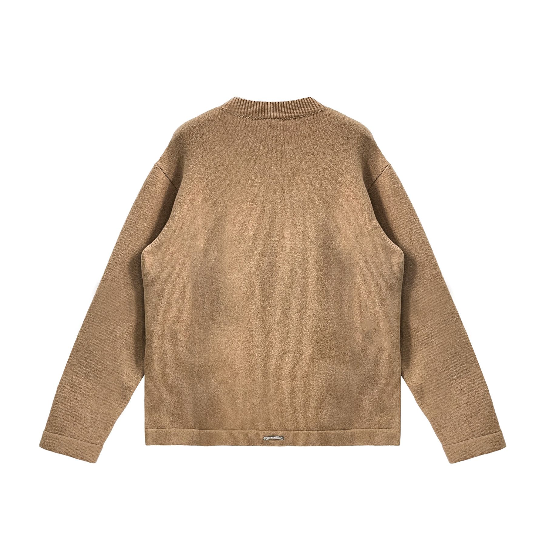 Chrome Hearts Chrome Hearts Triple Cross Patch Cashmere Crewneck Sweater Size US L / EU 52-54 / 3 - 2 Thumbnail