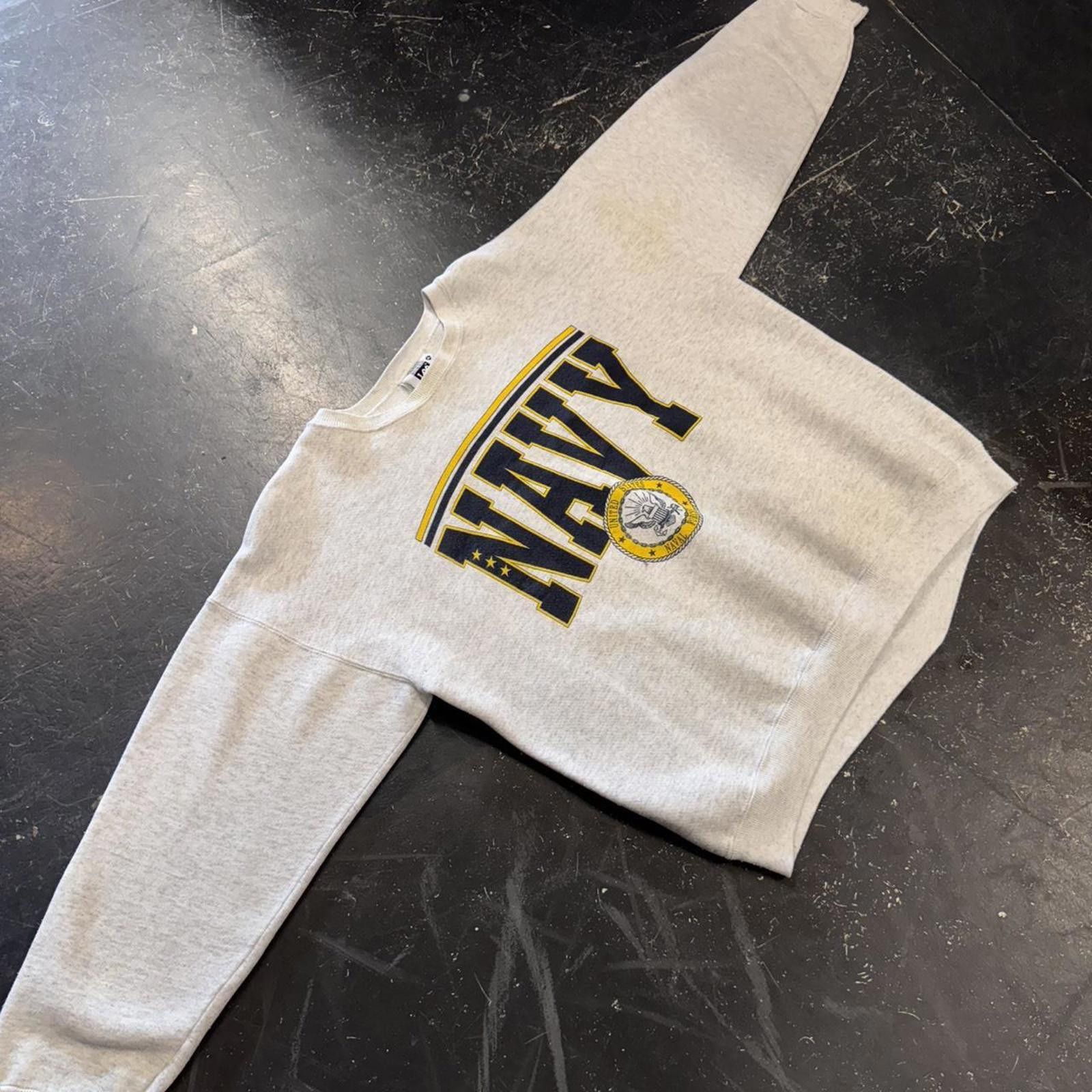 Lee 90s US Navy Crewneck - XL Size US XL / EU 56 / 4 - 3 Thumbnail