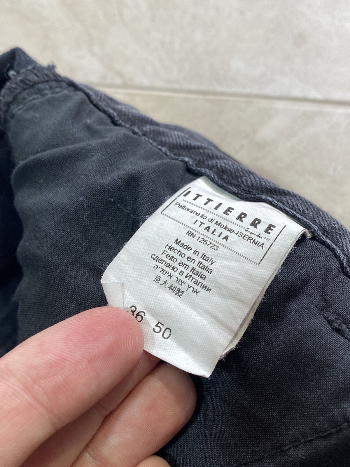 Balmain Balmain Washed Grey Denim Skinny Biker Jeans Size 36" / US 14 / IT 50 - 20 Thumbnail