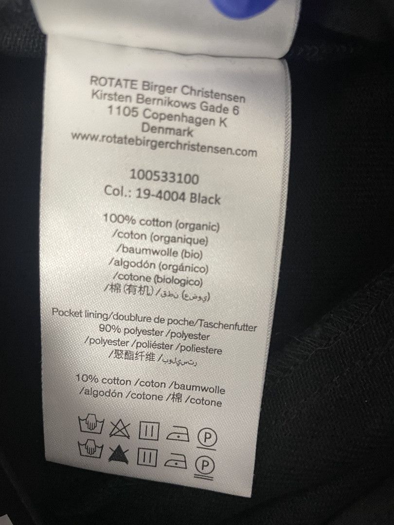 ROTATE ROTATE Womens Crystal-Embellished Pants Size 26" / US 2 / IT 38 - 8 Thumbnail