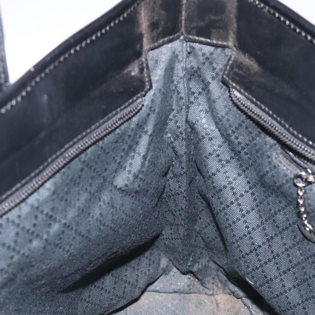 Gucci GUCCI Tote Bag Nylon Leather Black Silver 002 123 002 123 Size ONE SIZE - 18 Thumbnail