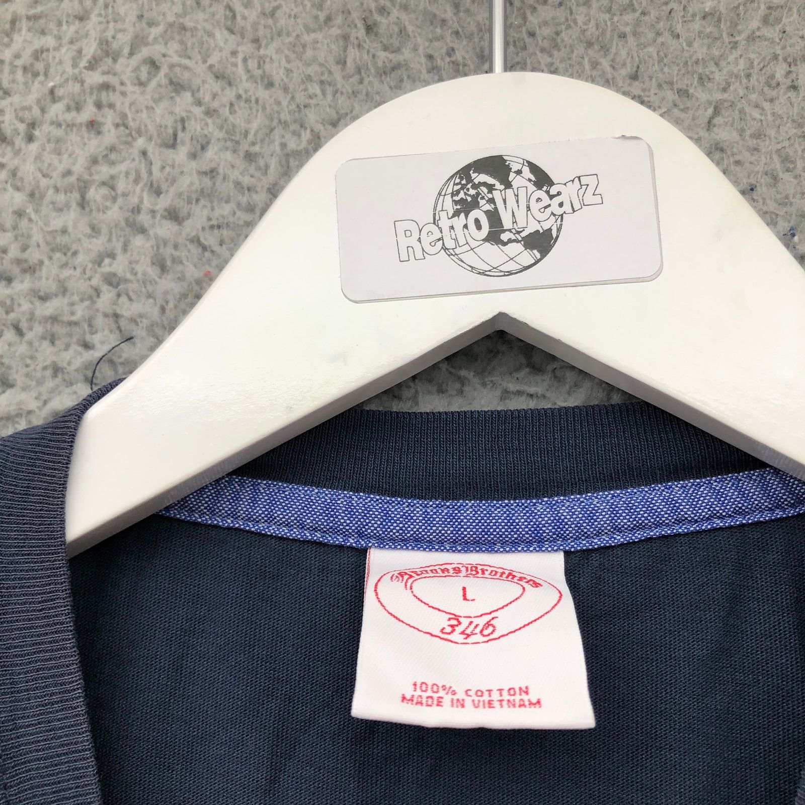 Brooks Brothers Brooks Brothers New York T-Shirt Men Large Short Sleeve Navy Size US L / EU 52-54 / 3 - 3 Thumbnail