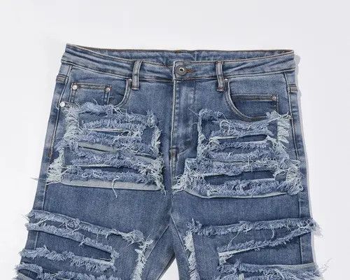 Jean damaged punk jeans Size US 30 / EU 46 - 8 Thumbnail
