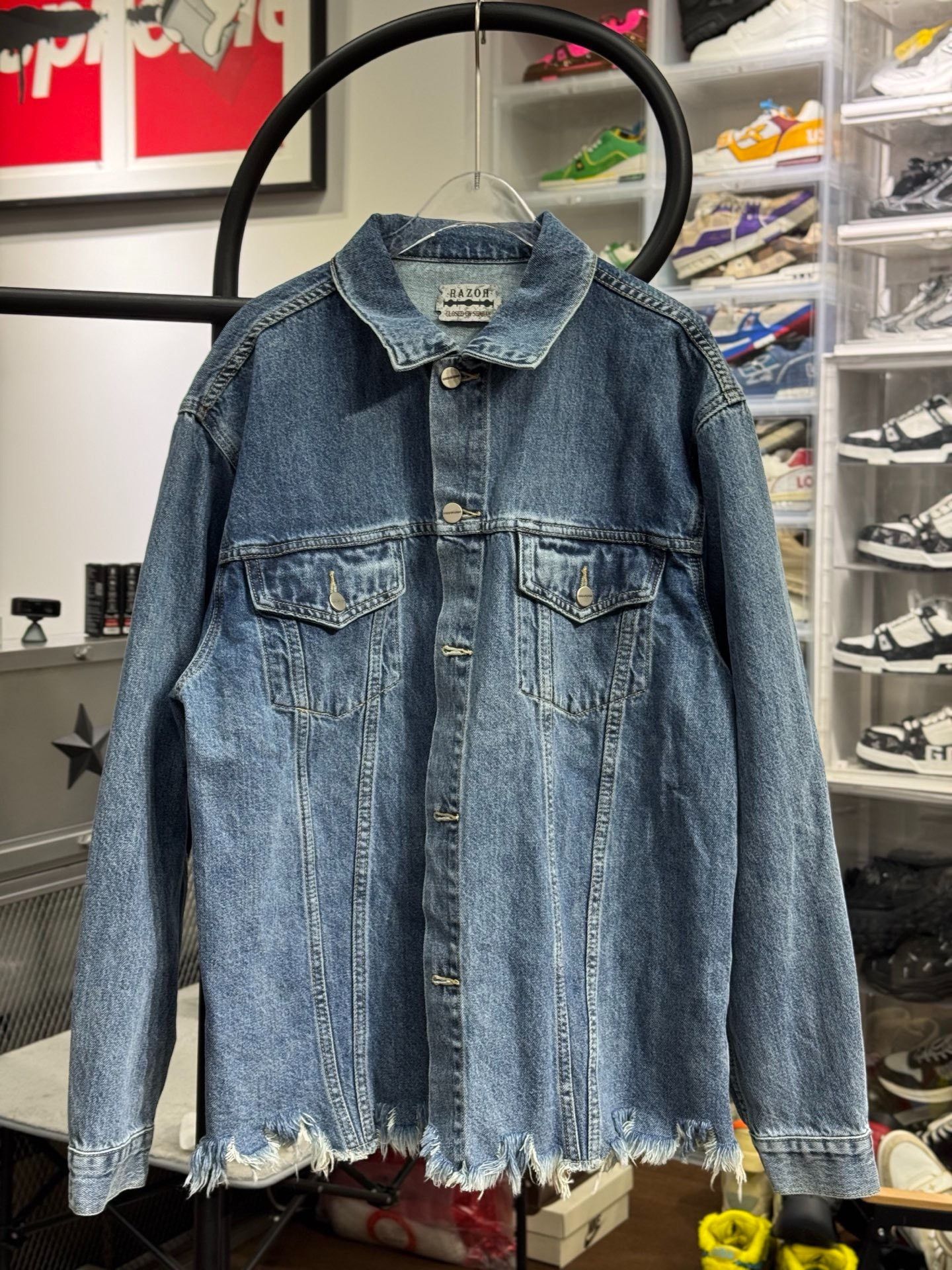 Other Denim Light Jacket L Men Size US L / EU 52-54 / 3 - 1 Thumbnail