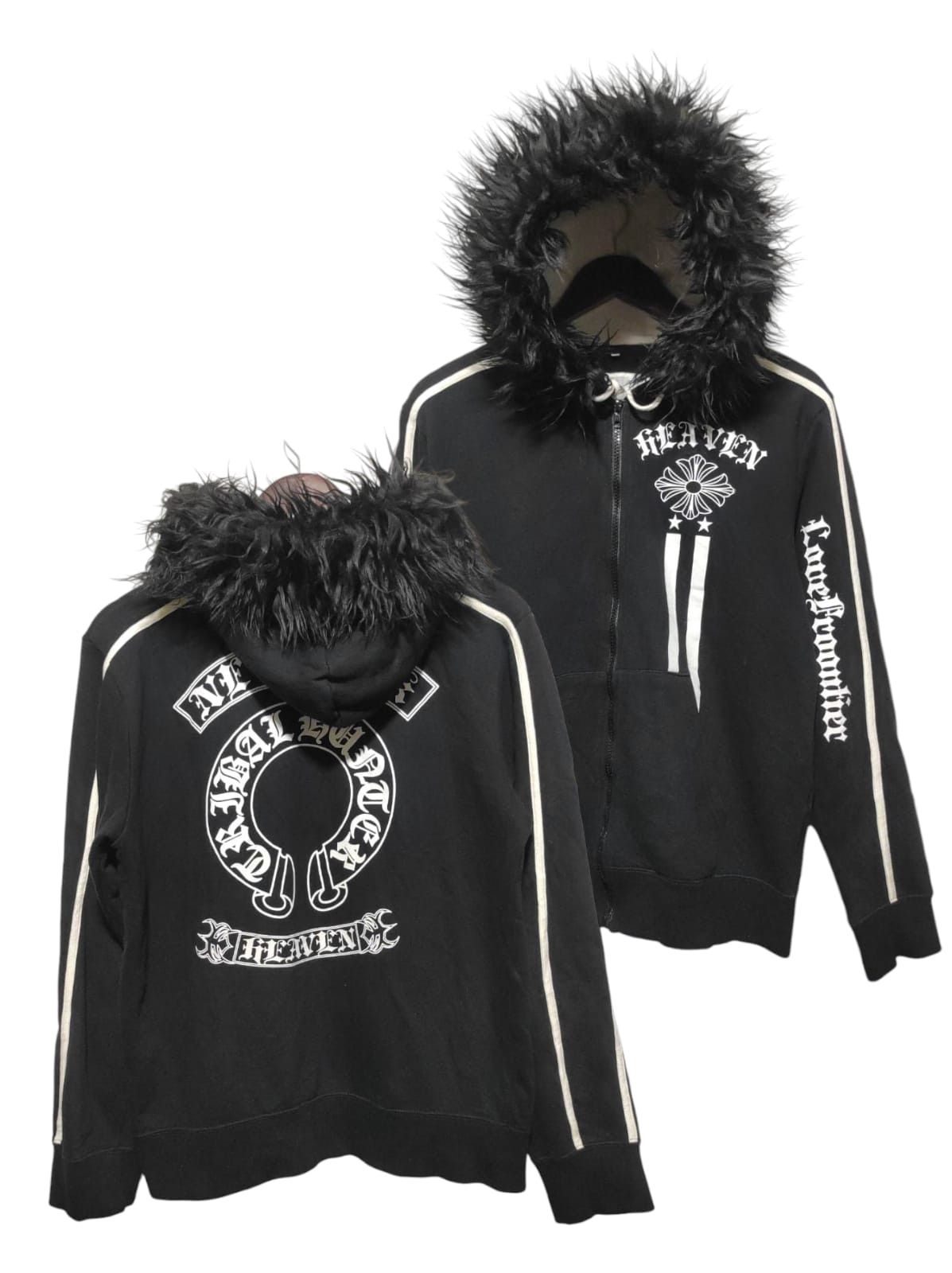 14th Addiction New York Tribal Hunter Heaven Zip Fur Hoodie Lgb Style Size US M / EU 48-50 / 2 - 2 Thumbnail