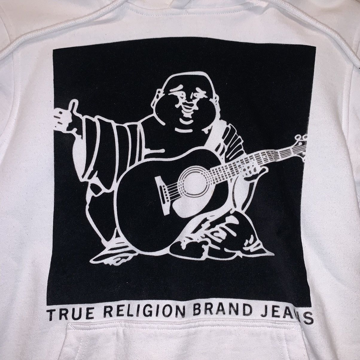 True Religion True Religion Pull Over Buddha Box Hoodie Size US M / EU 48-50 / 2 - 2 Thumbnail