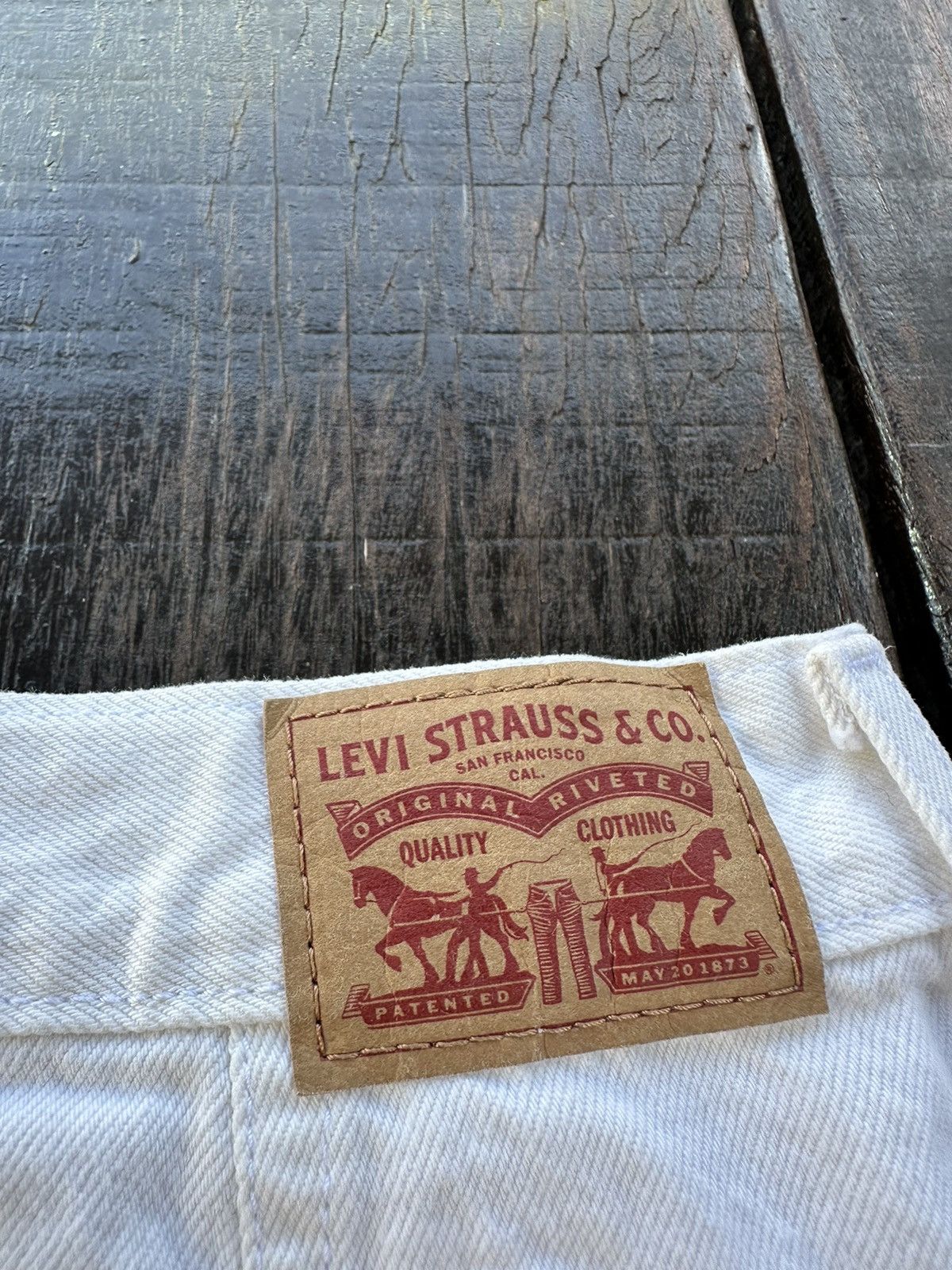 Levi's Levis white mini skirt Size 30" / US 8 / IT 44 - 7 Thumbnail