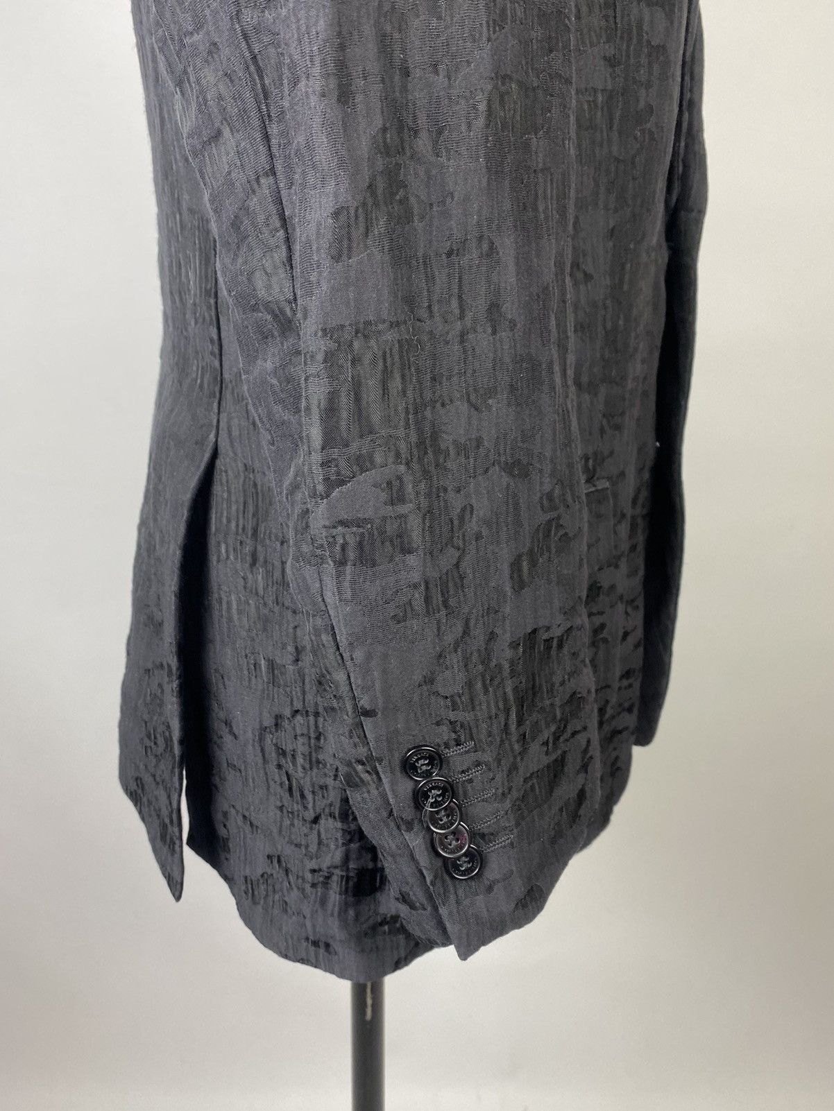 Versace Versace Collection Black Jacquard Sport Coat jacket blazer Size US L / EU 52-54 / 3 - 6 Thumbnail