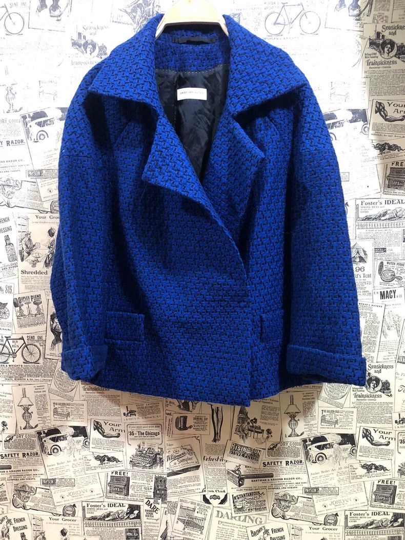 Dries Van Noten dries van notenBlue coat 2506-Nextarrow Size US M / EU 48-50 / 2 - 1 Thumbnail