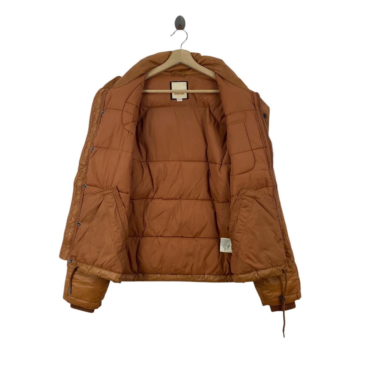 Diesel Vintage DIESEL Puffer Jacket Quilted Down Winter Coat Size US M / EU 48-50 / 2 - 6 Thumbnail