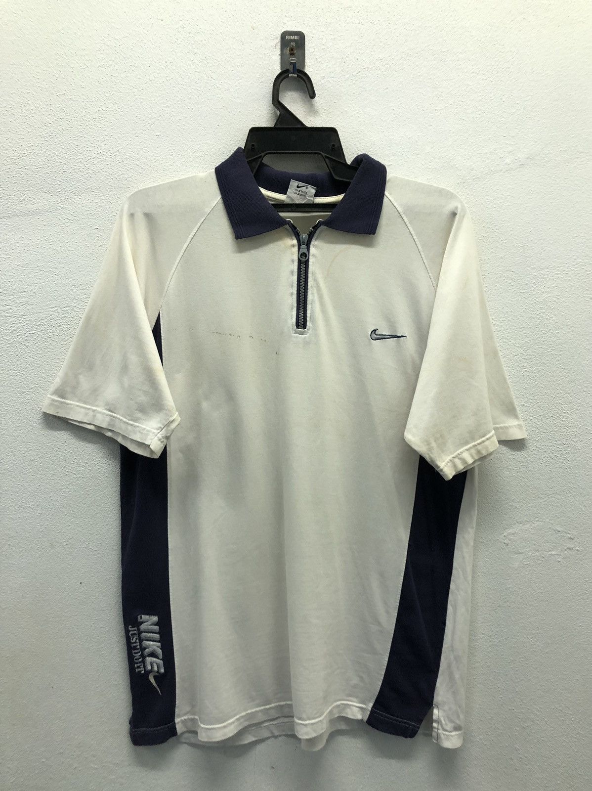 Nike Vintage Nike Just Do It Polo Shirt Size US L / EU 52-54 / 3 - 1 Thumbnail