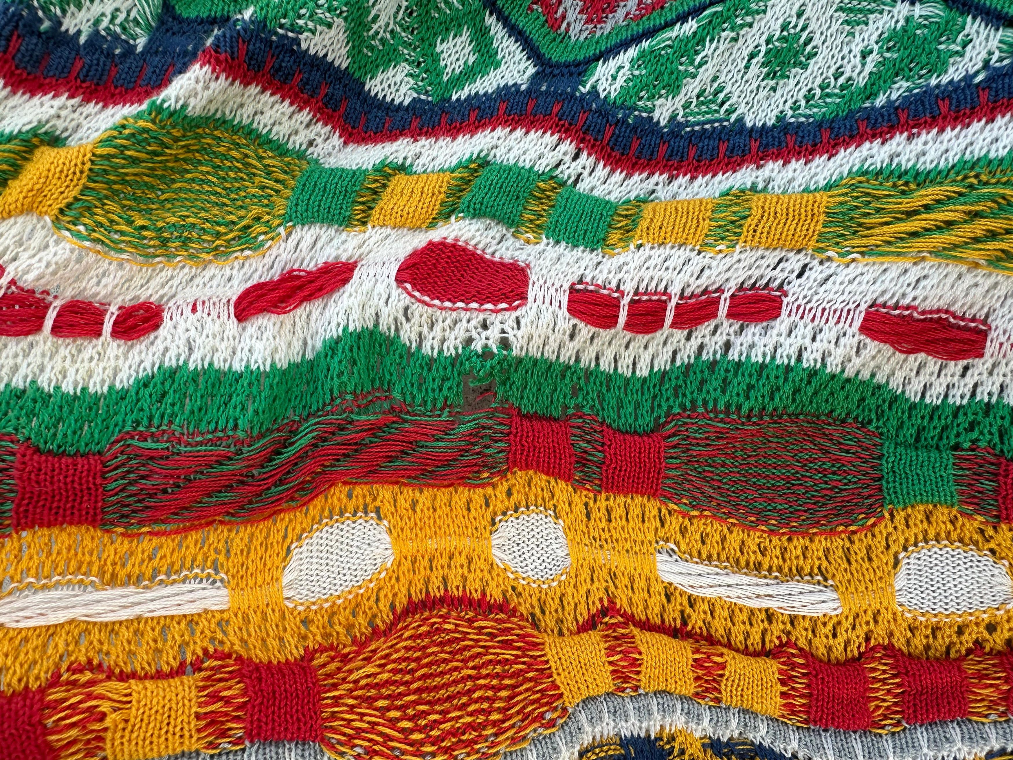 Coogi × Vintage Rare💥Vintage Coogi Sweater- multicolour Cardigan Size US M / EU 48-50 / 2 - 13 Thumbnail