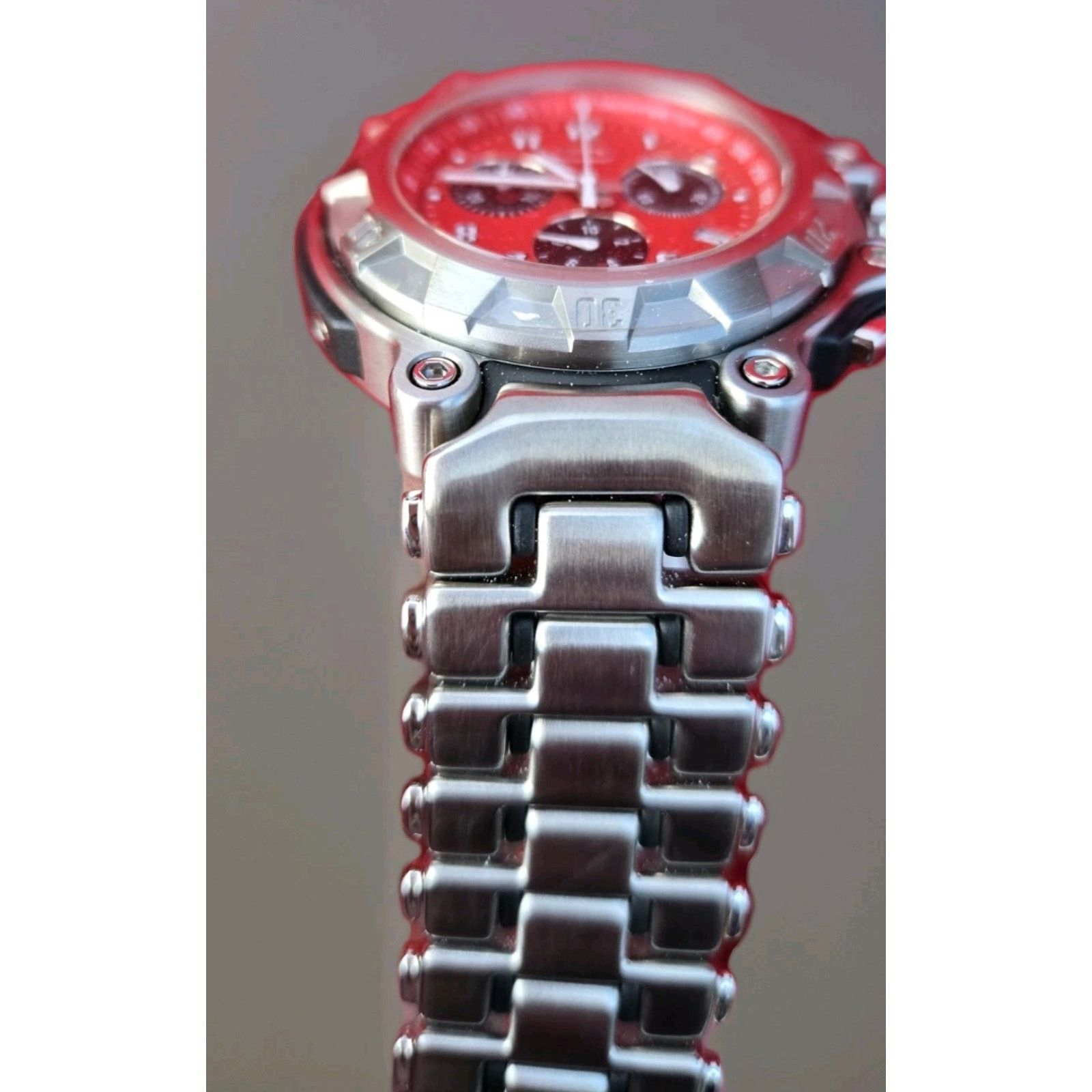 Oakley NEW Oakley Crystal Crankcase Swiss Dive Watch Stainles Steel Size 32 - 15 Thumbnail