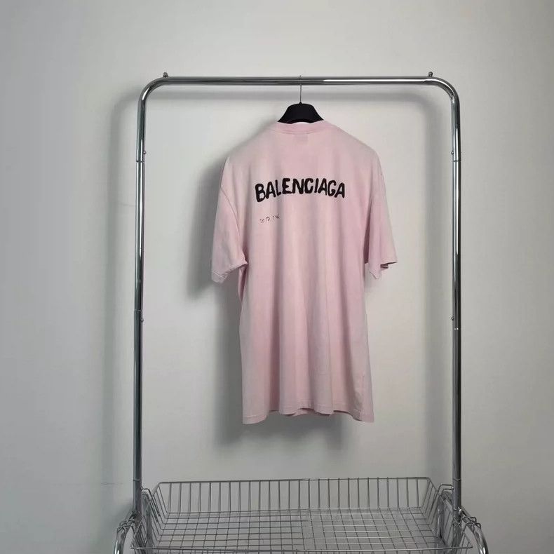Balenciaga Balenciaga Letter Blur Shade Short Sleeve Size US L / EU 52-54 / 3 - 2 Thumbnail