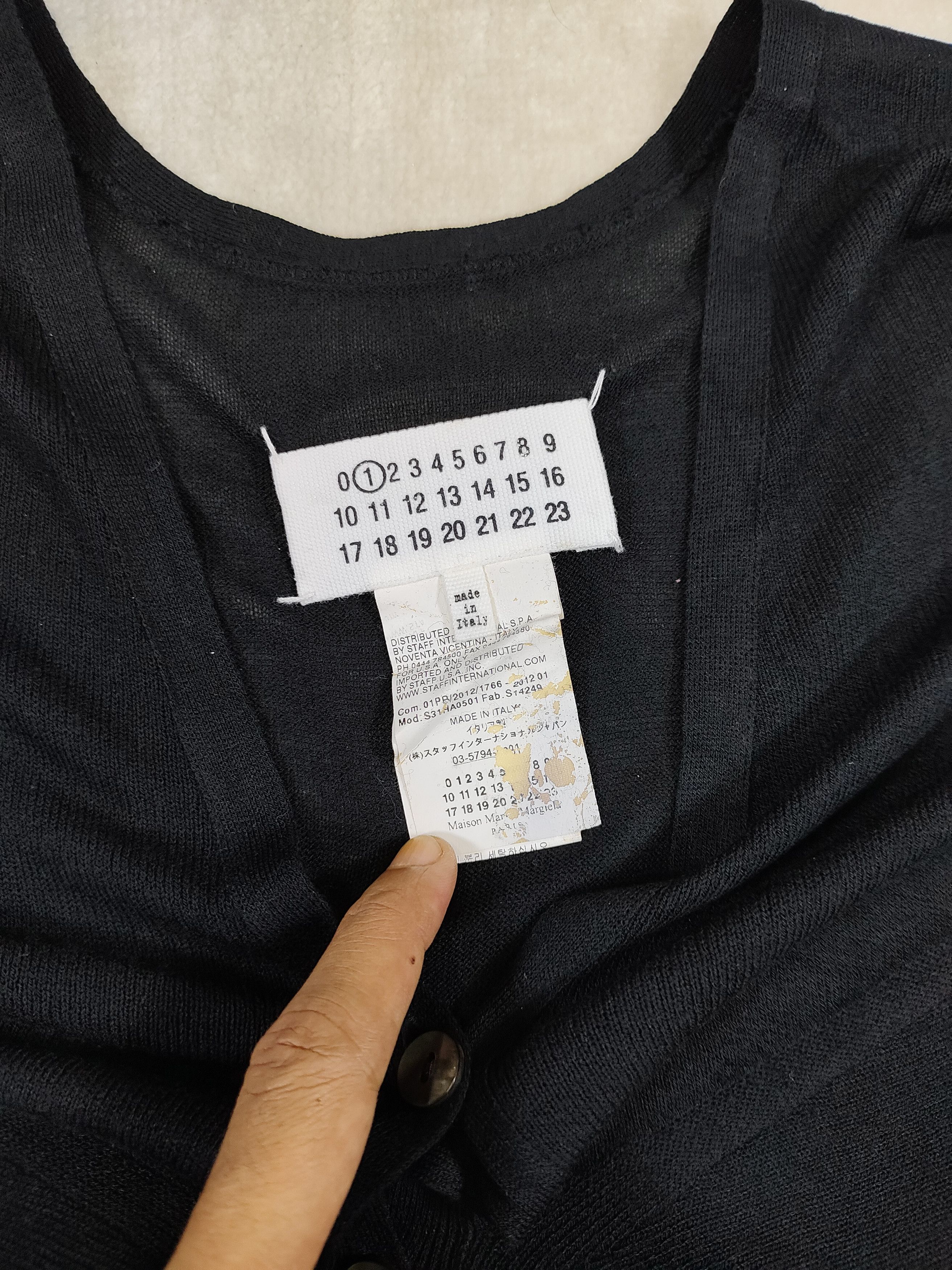 Maison Margiela Maison Margiela 1- Deconstucted Silhouette Batwing Cardigan Size M / US 6-8 / IT 42-44 - 9 Thumbnail