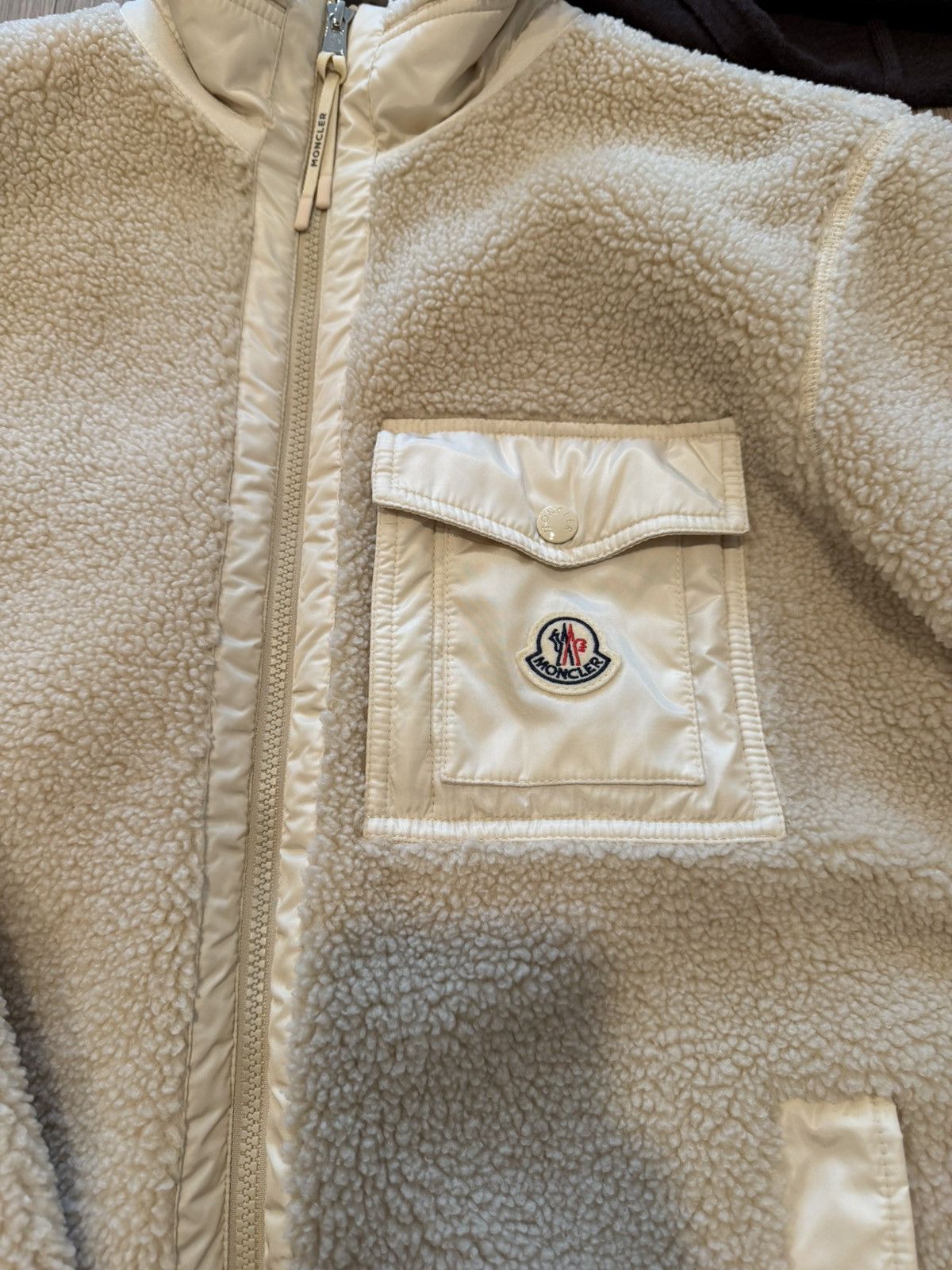 Moncler Moncler fleece zip up cardigan Sz Medium Size US M / EU 48-50 / 2 - 4 Thumbnail