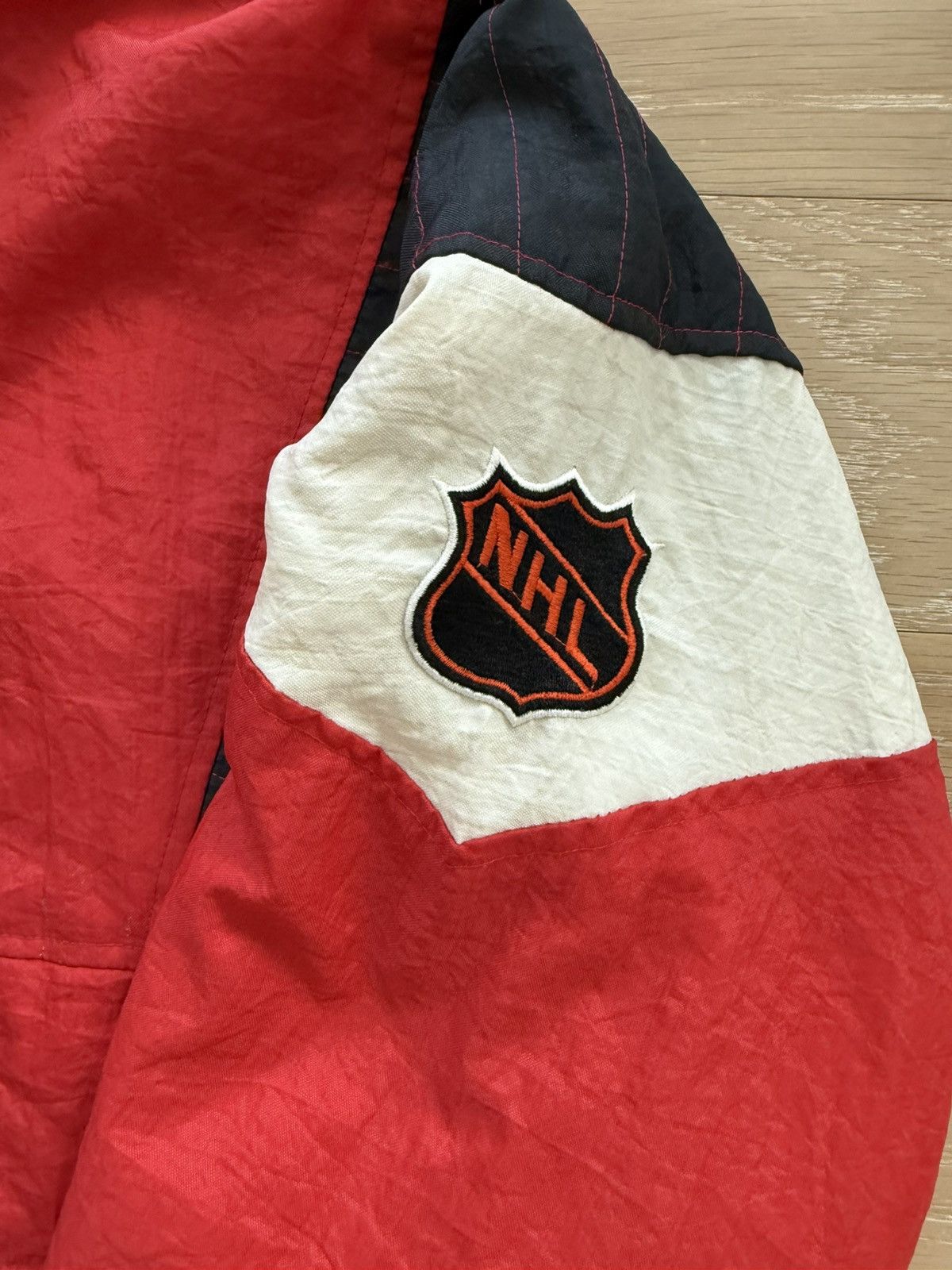 Starter Rare Vintage Chicago Blackhawks Starter Hoodie Jacket Size US L / EU 52-54 / 3 - 12 Thumbnail