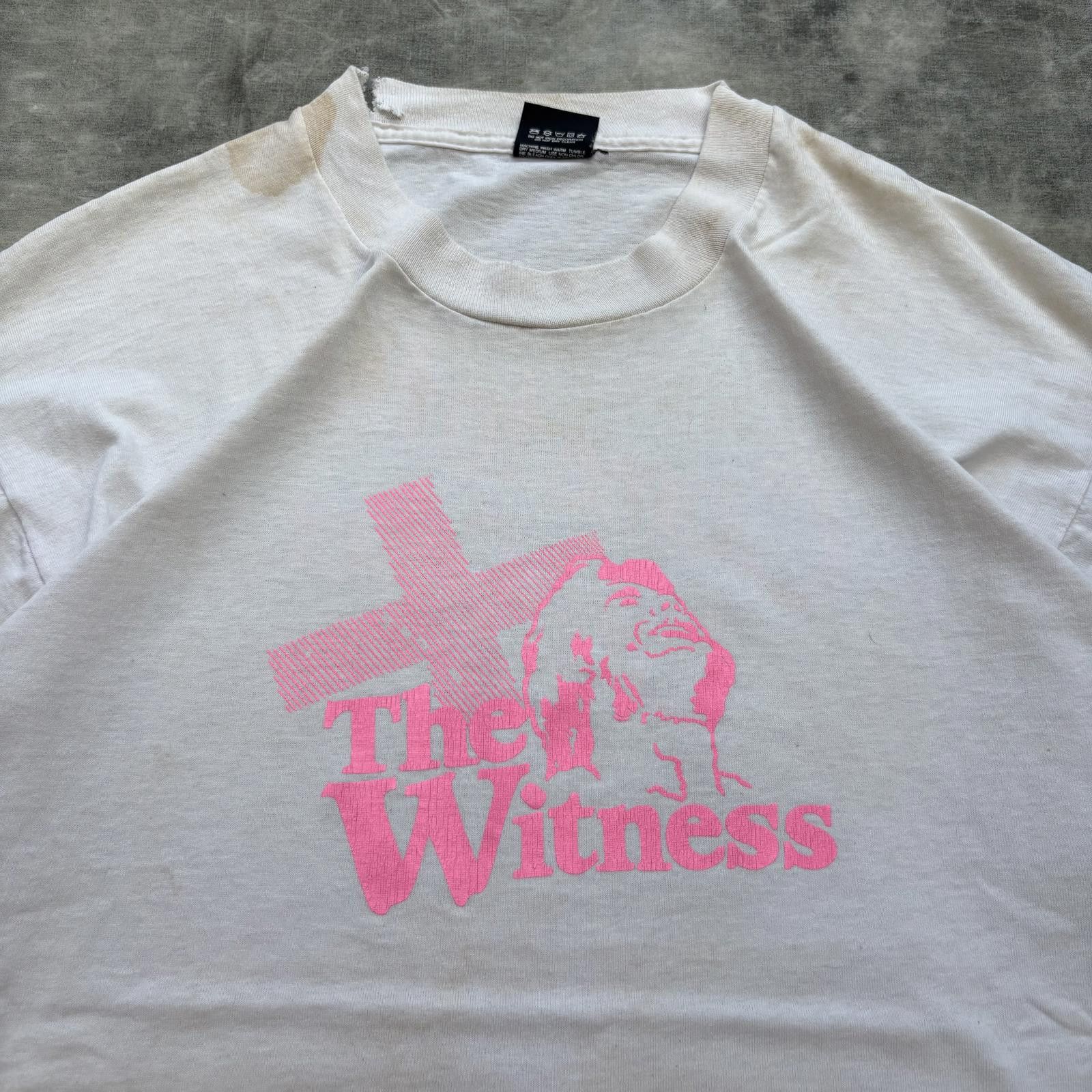 Other Vintage 90s Distressed The Witness Jesus Life Giver Shirt Size US XL / EU 56 / 4 - 5 Thumbnail