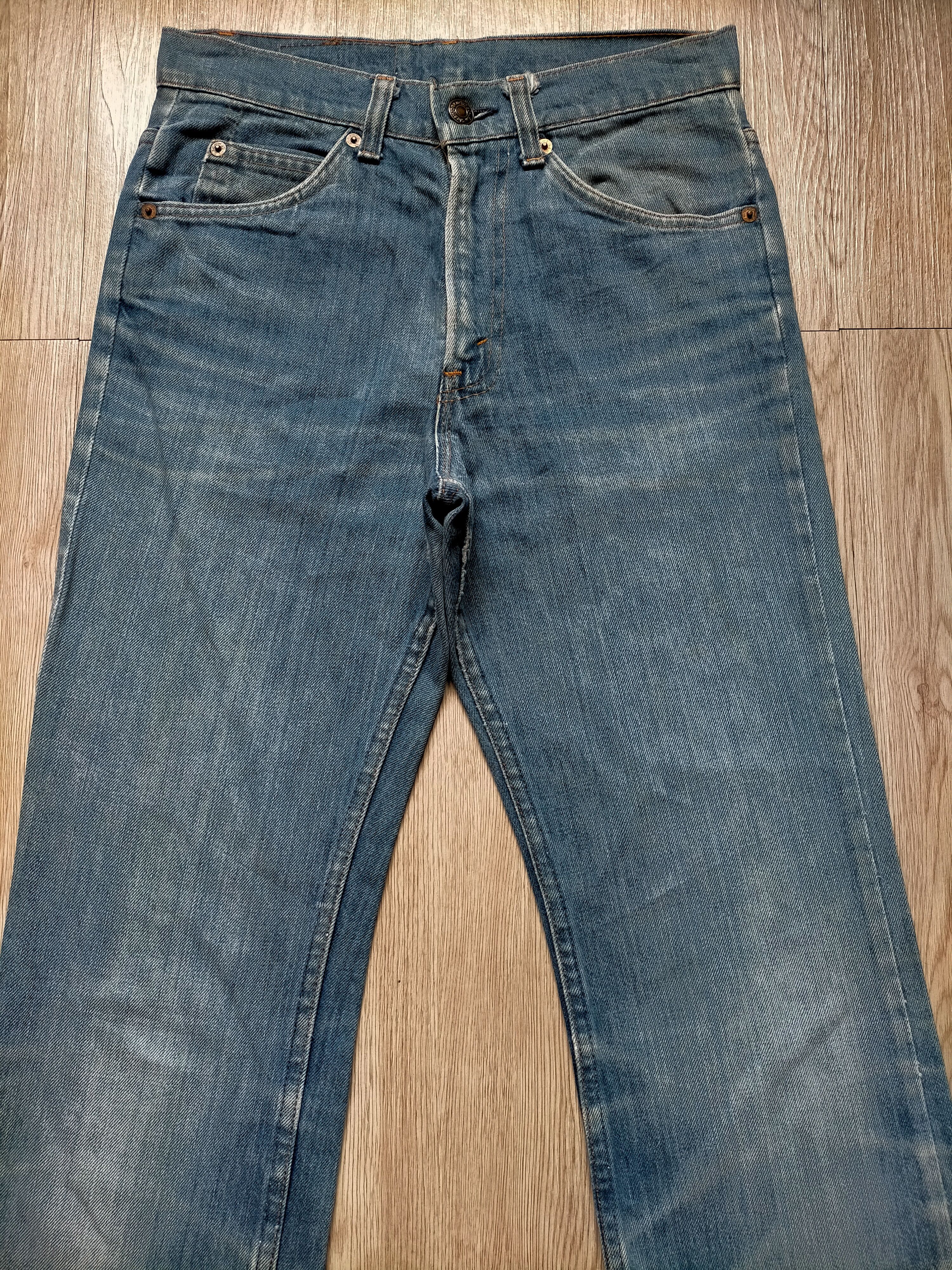 Levi's Vintage 70s-80s Levis 517 Oren Tab Button 8 Boot cut Denim Size US 28 / EU 44 - 5 Thumbnail