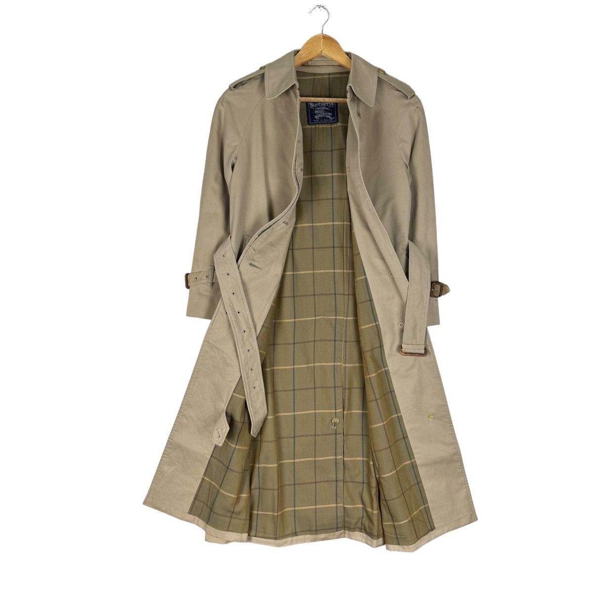 Burberry ⚡️BURBERRYS ENGLAND NOVA CHECKED TRENCH COAT JACKET Size S / US 4 / IT 40 - 9 Thumbnail