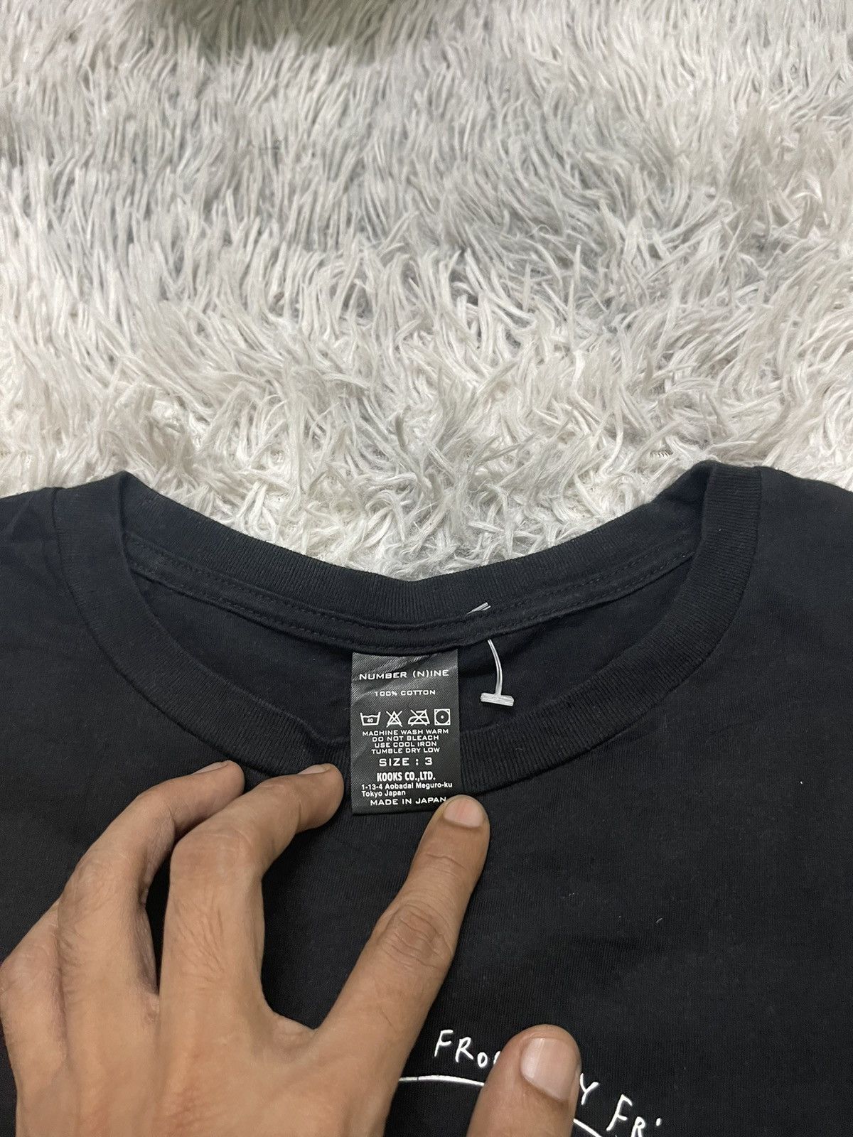 Number (N)ine NUMBER (N)INE MINORU HIRATANI 3D ART T-SHIRT Size US M / EU 48-50 / 2 - 7 Thumbnail