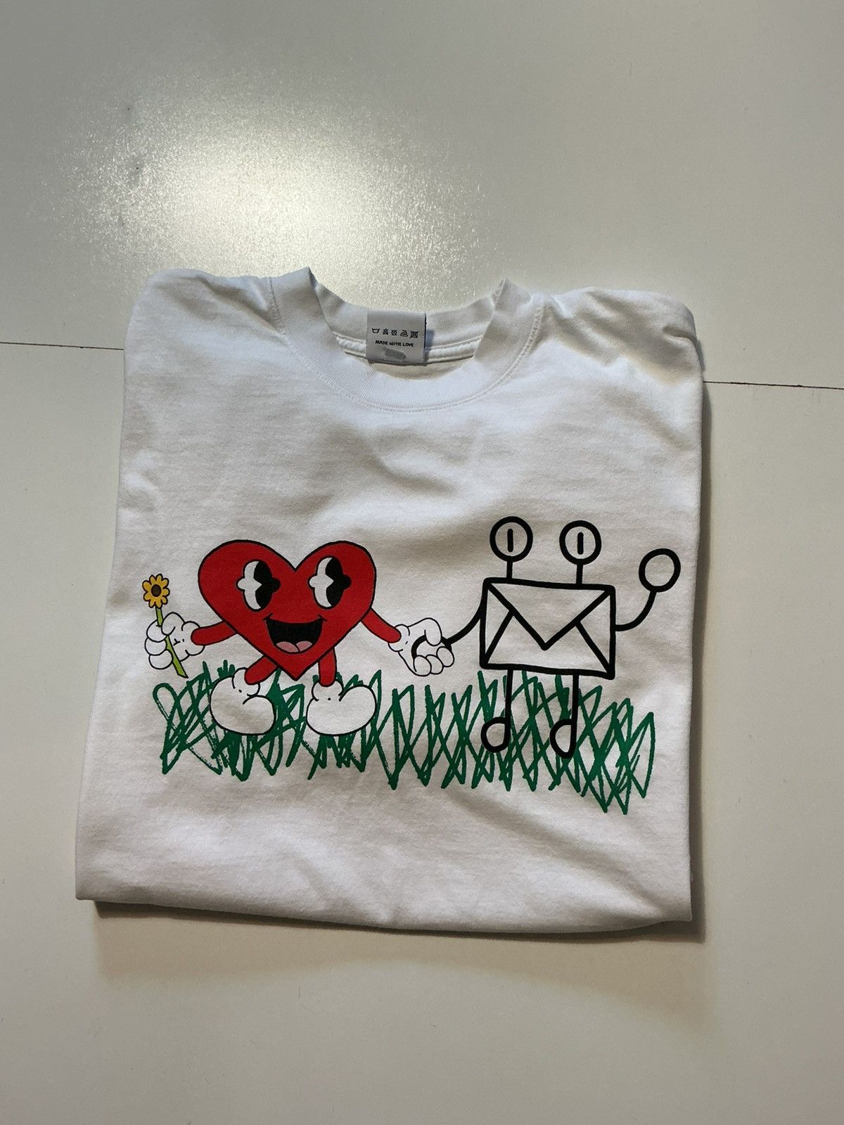 Other The Heart Project Heart Holding Hands Letter Note T-Shirt Size US XL / EU 56 / 4 - 1 Thumbnail
