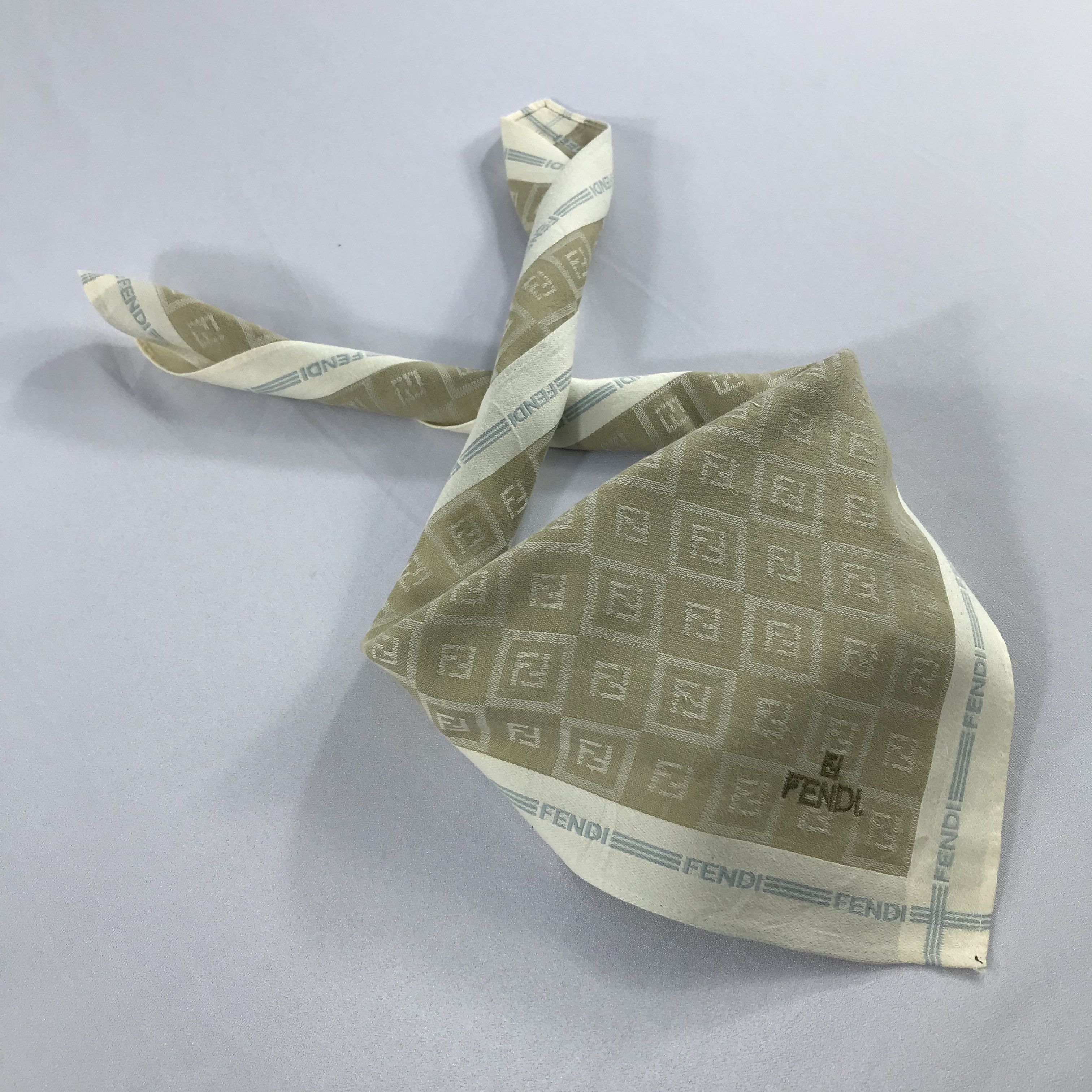 Vintage Fendi Bandana / Handkerchief / Neckerchief - S2120