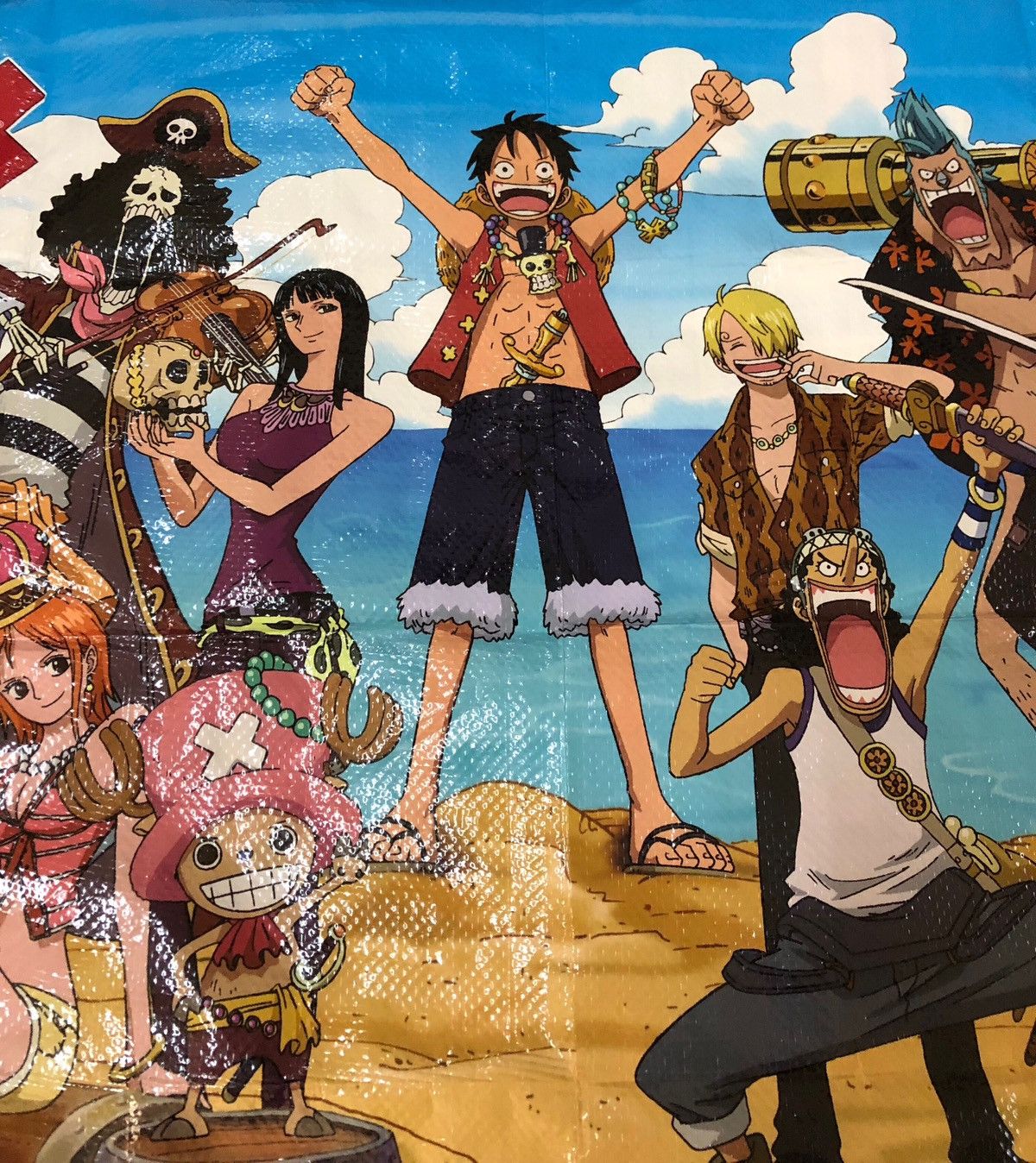 Anime × One Piece One Piece x KFC Picnic Sheet / Banner / Poster Size ONE SIZE - 6 Thumbnail