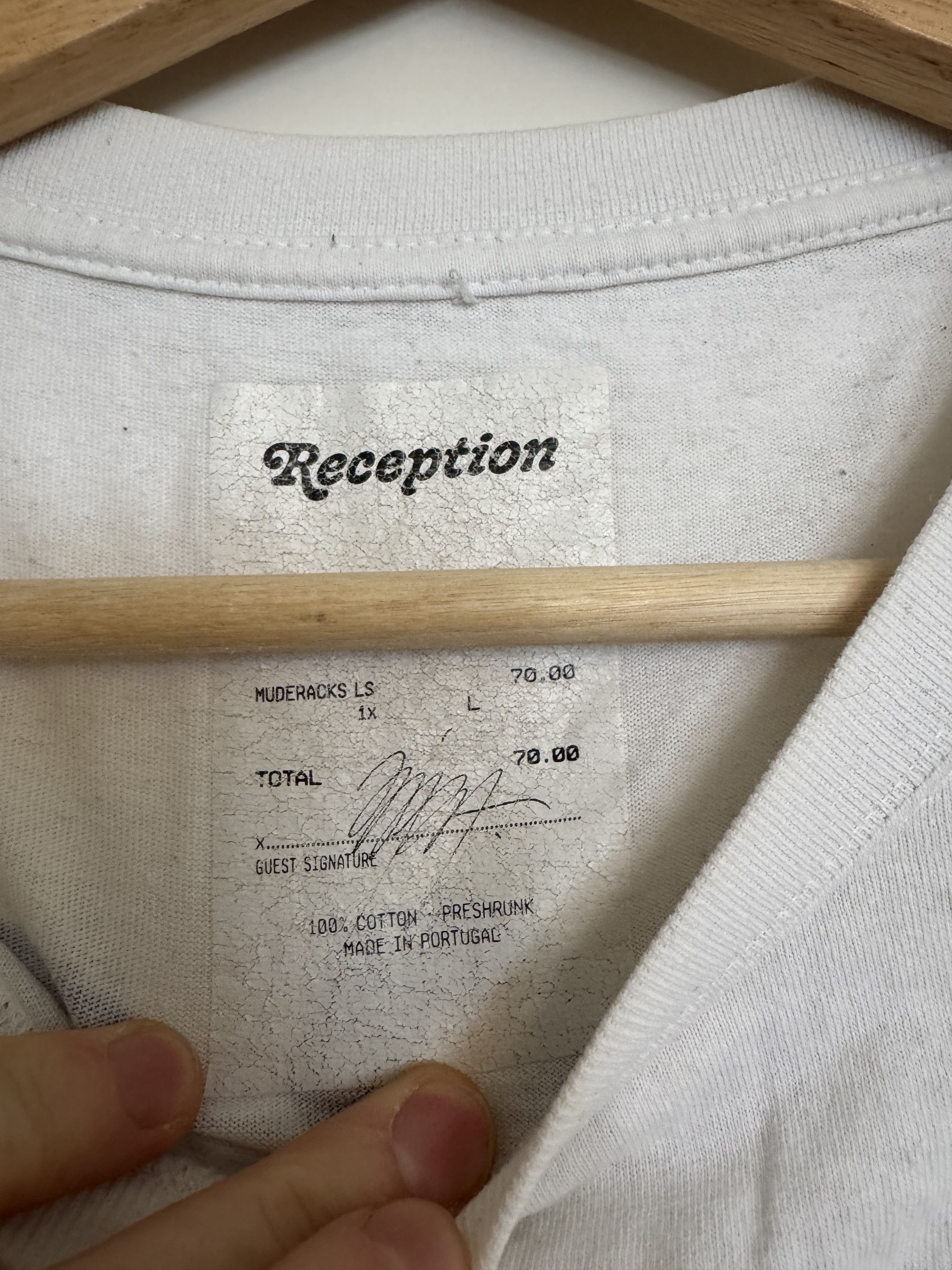 Other Reception Long Sleeve graphic tee Size US L / EU 52-54 / 3 - 4 Thumbnail