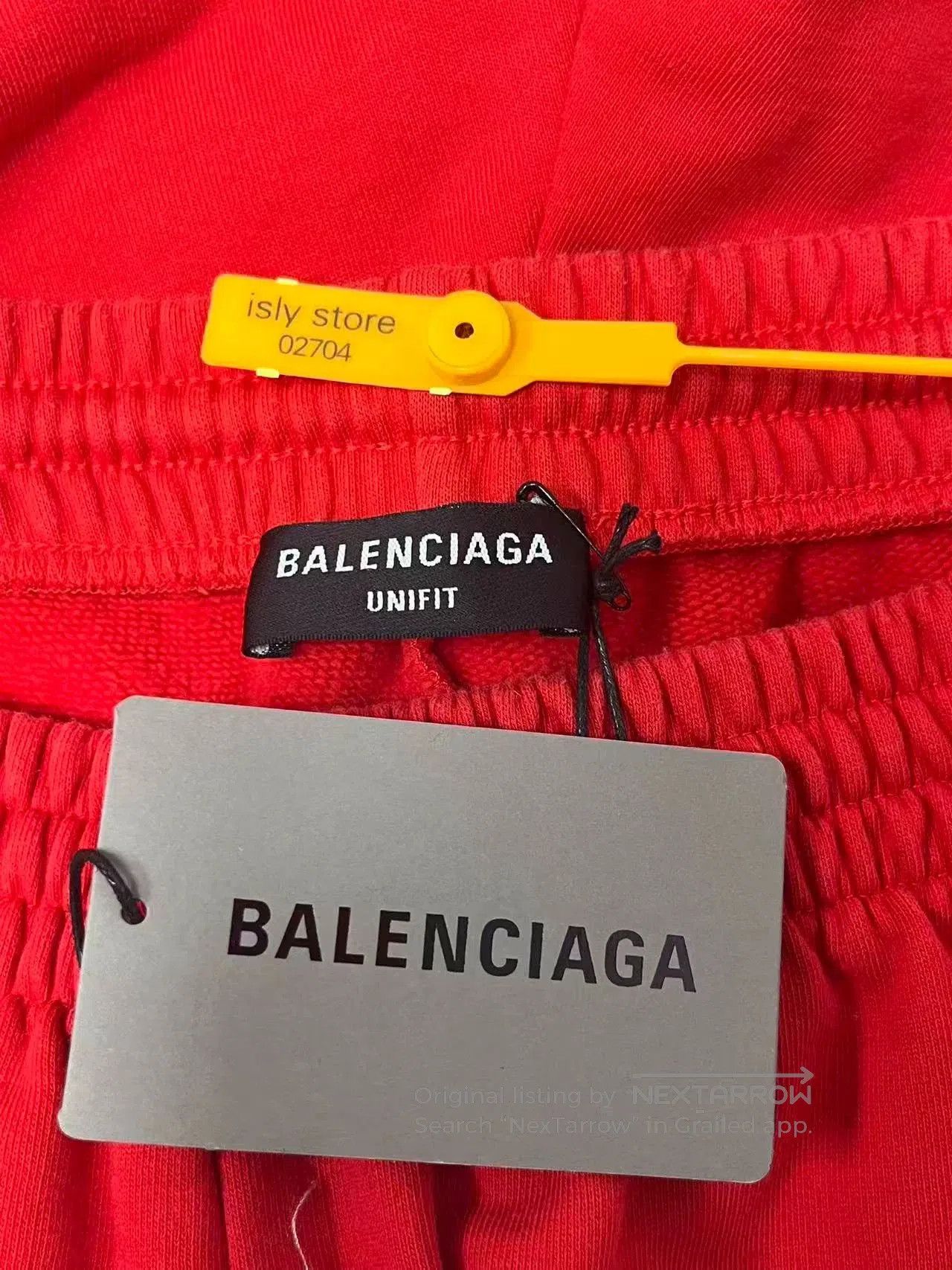 Balenciaga Balenciaga Men's Red Casual Shorts. Size US 34 / EU 50 - 4 Thumbnail