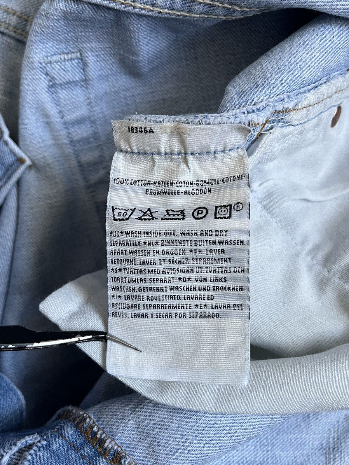 Levi's Vintage Levi’s 501 Blue Stonewashed Regular Fit Button Jeans Size US 36 / EU 52 - 16 Thumbnail