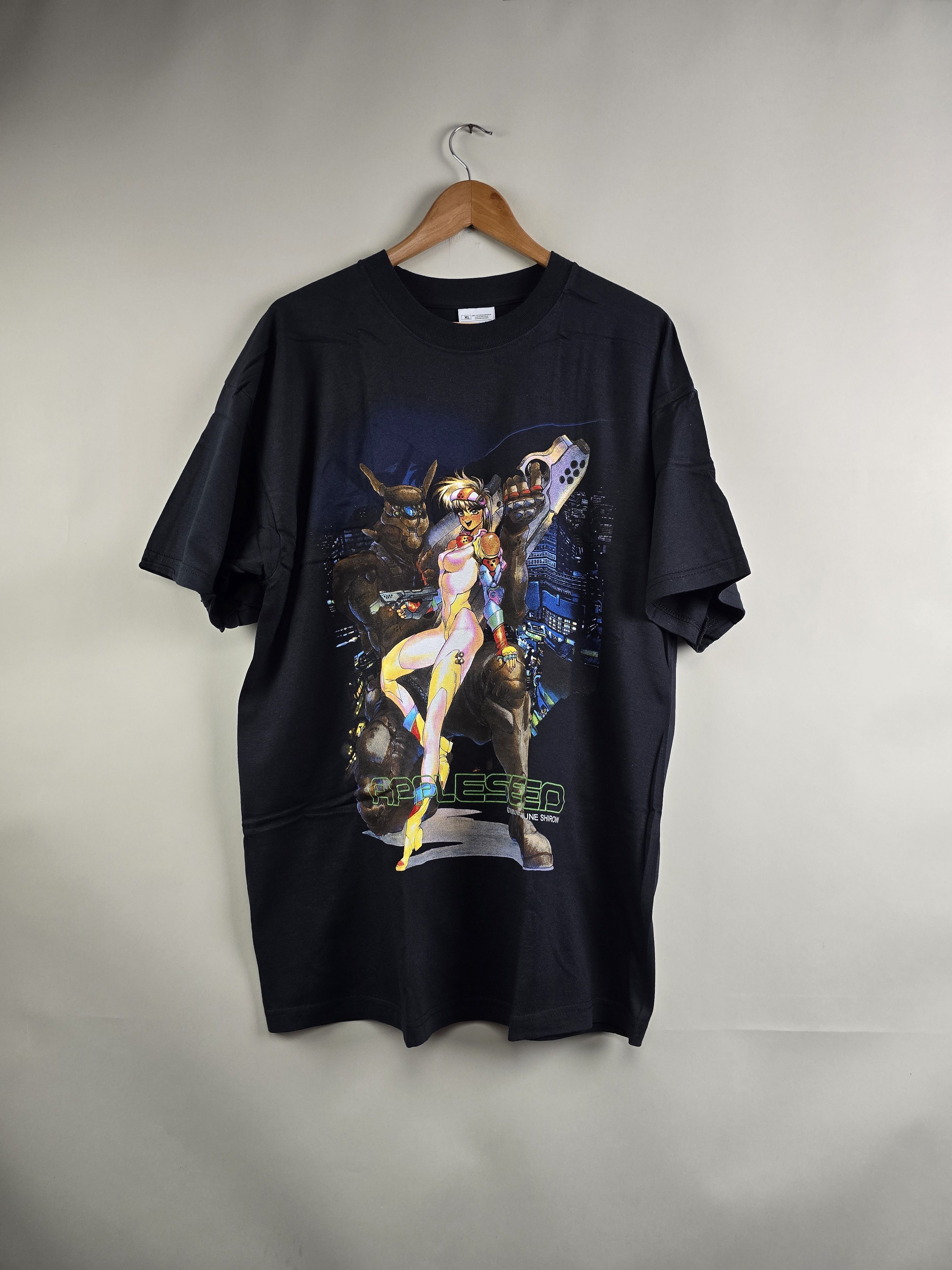Anime × Vintage 2000 Masamune Shirow's Appleseed Anime Tee XL 23.5" 31" Size US XL / EU 56 / 4 - 1 Thumbnail