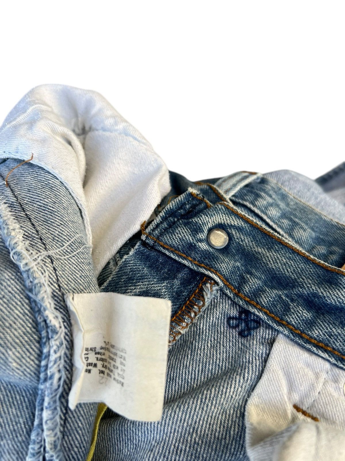 Levi's Vintage 80s Levi’s 501 Ripped Distressed Denim Jeans Size US 30 / EU 46 - 24 Thumbnail