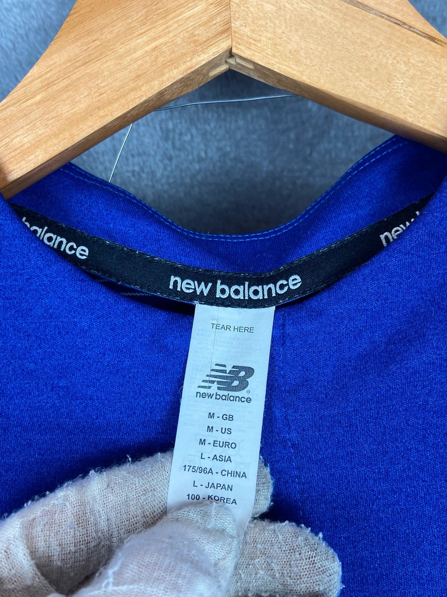 New Balance New Balance Ireland Football M | Blue Training Top Size US M / EU 48-50 / 2 - 5 Thumbnail