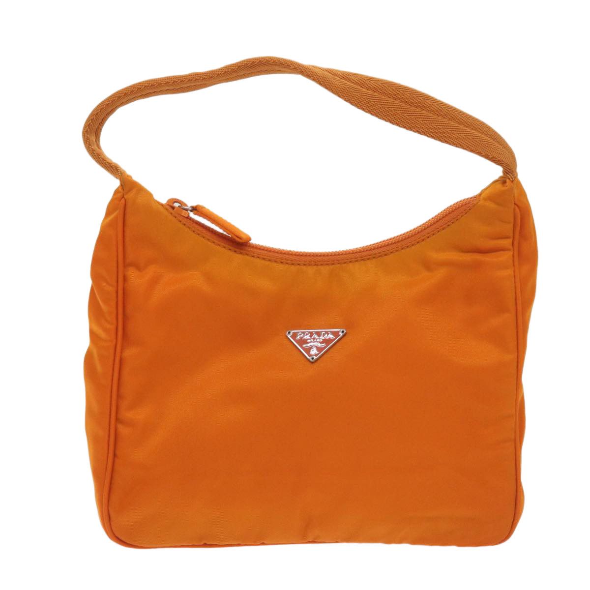 Prada Tessuto Orange Synthetic Handbag (Pre-Owned) Size ONE SIZE - 1 Thumbnail