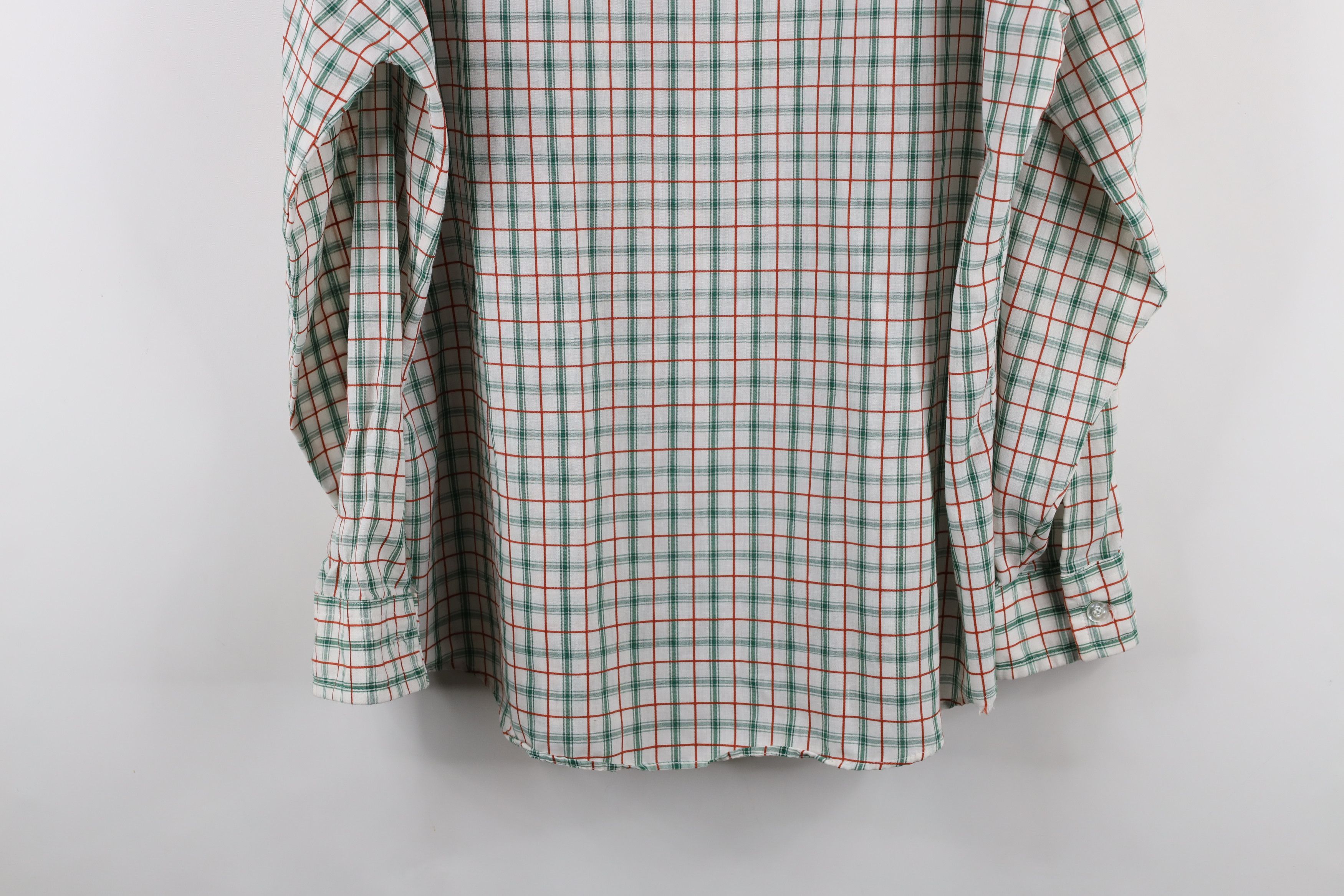 Vintage Vintage 60s 70s Streetwear Collared Button Shirt Plaid USA Size US L / EU 52-54 / 3 - 13 Thumbnail