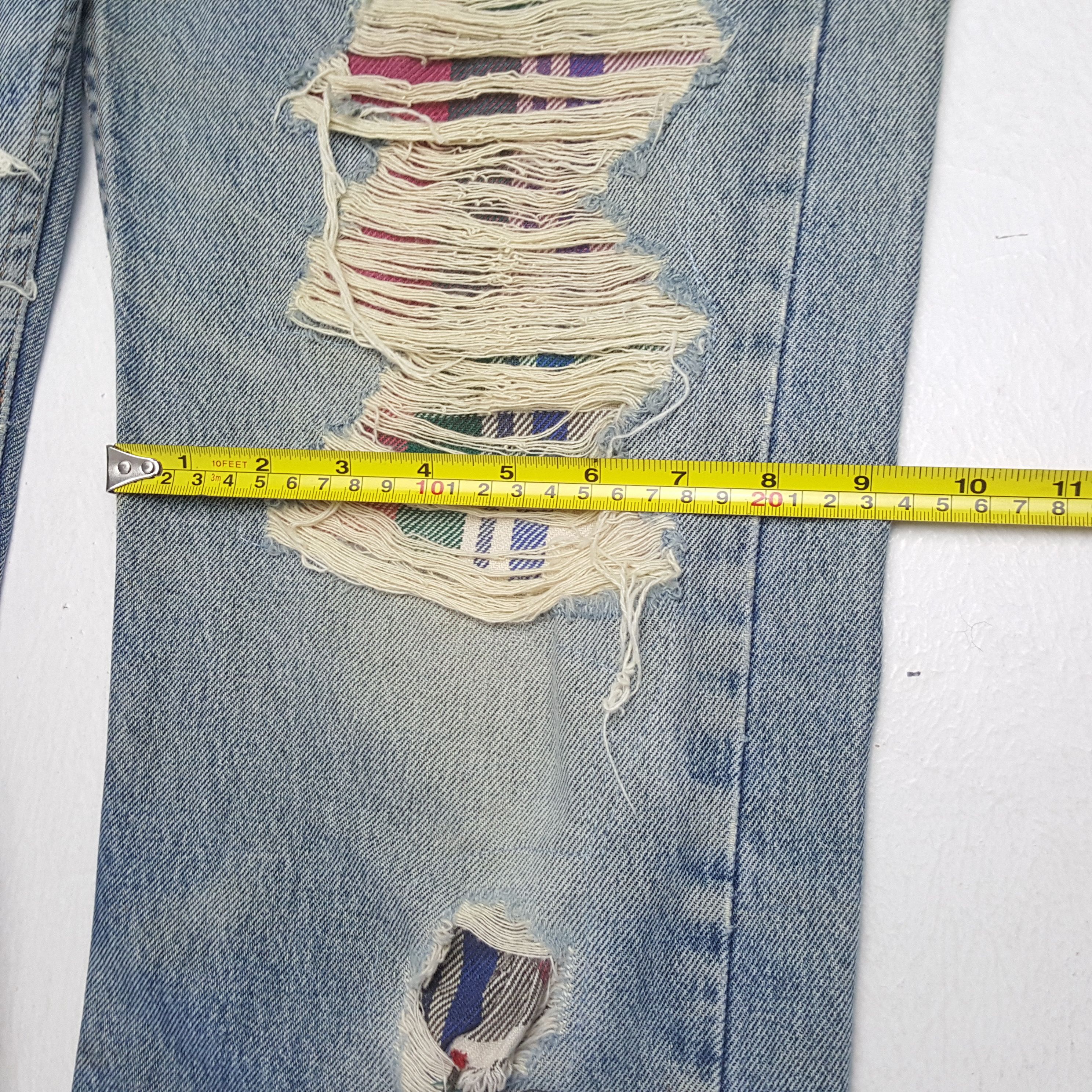 Levi's × Levi's Vintage Clothing × Vintage Vintage LEVI'S Kurt Cobain Distressed Style Jeans Size US 32 / EU 48 - 10 Thumbnail