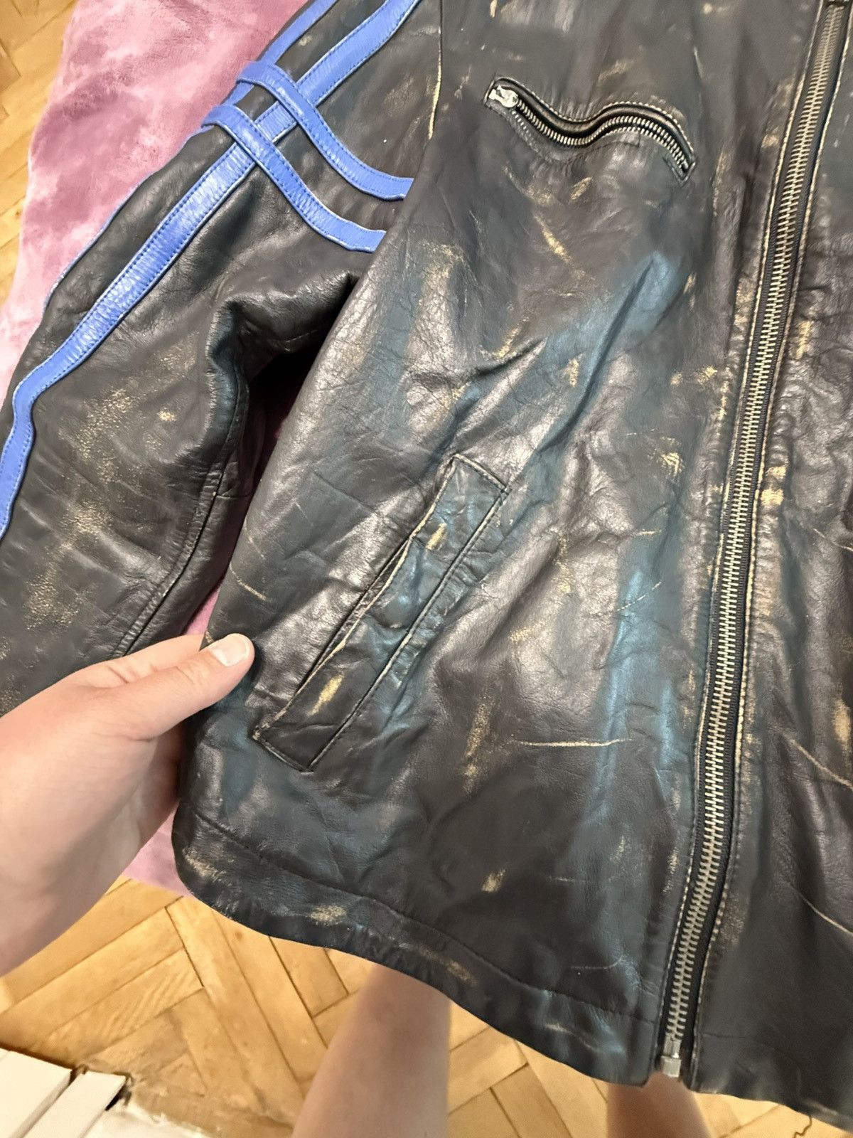 Energie Energie leather jacket Size US XL / EU 56 / 4 - 4 Thumbnail