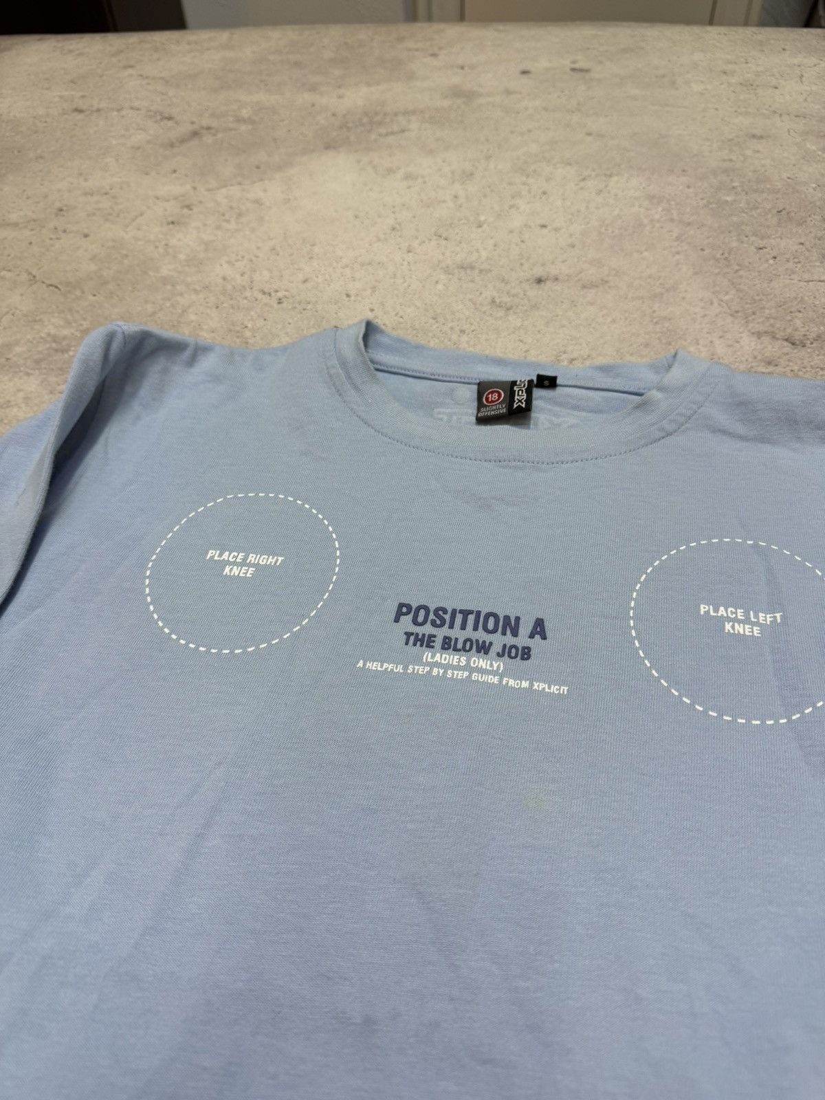 4GSELLER Vintage Y2K 00s Sexual Blow Job Position A 69 Longsleeve Size US S / EU 44-46 / 1 - 7 Thumbnail