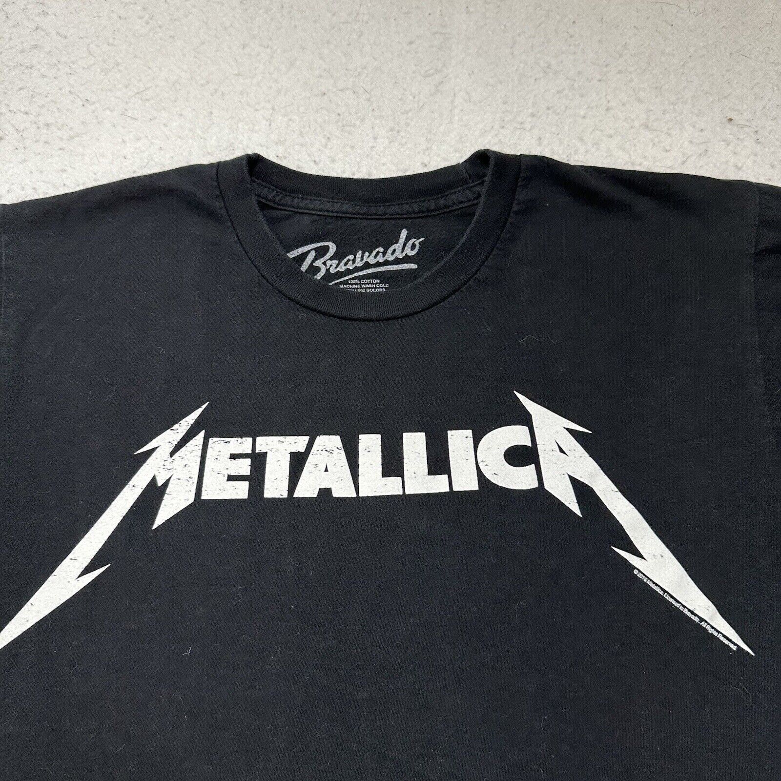Bravado Bravado Small Black Short Sleeve Graphic T Shirt Band Size US S / EU 44-46 / 1 - 2 Thumbnail