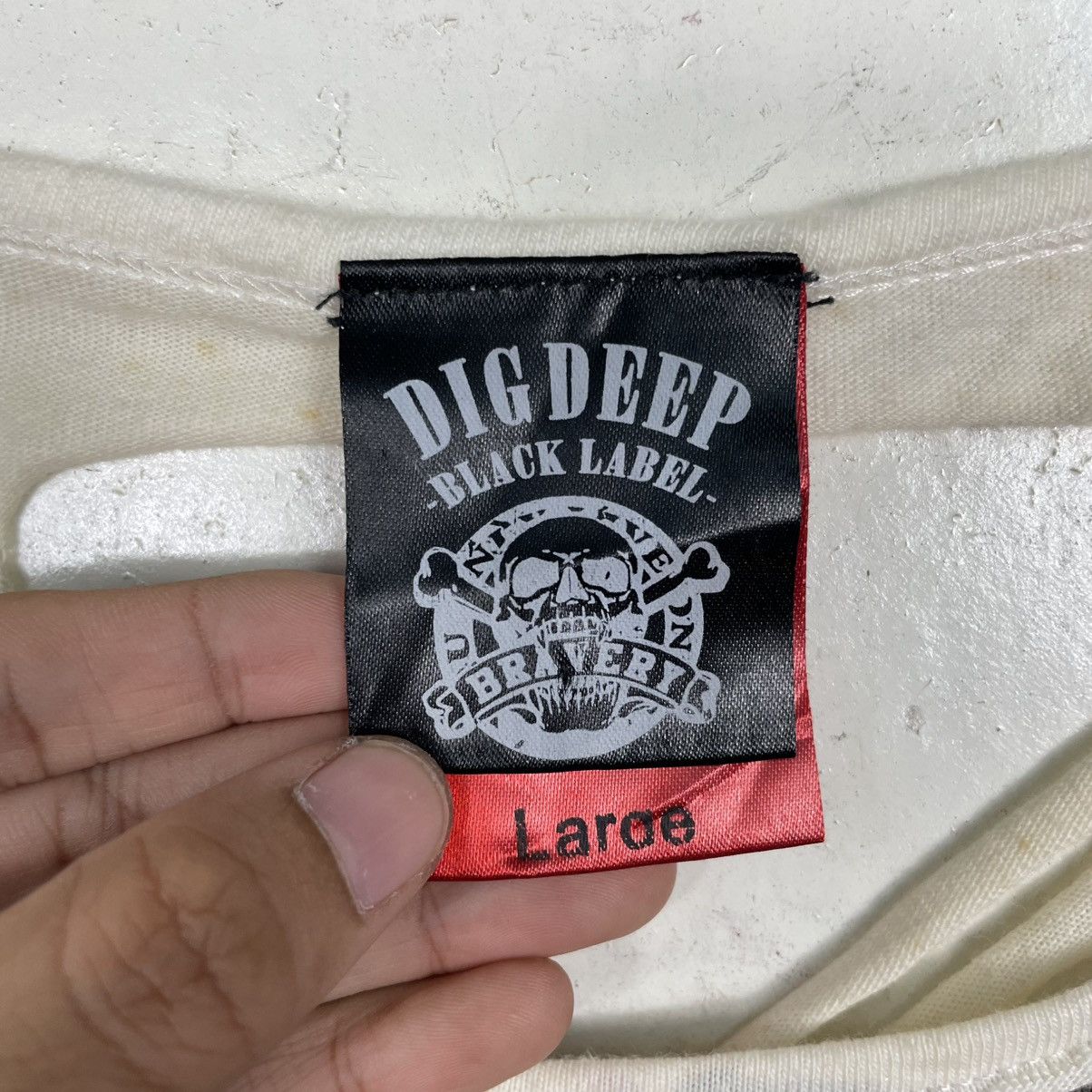 Dig Deep Japanese Brand Dig Deep Skull Punk Tee Size L / US 10 / IT 46 - 12 Thumbnail