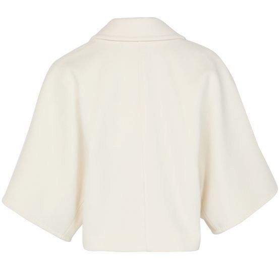 Max Mara MAX MARA Galea White Wool Cape Jacket New & Authentic (Women Size M / US 6-8 / IT 42-44 - 2 Thumbnail